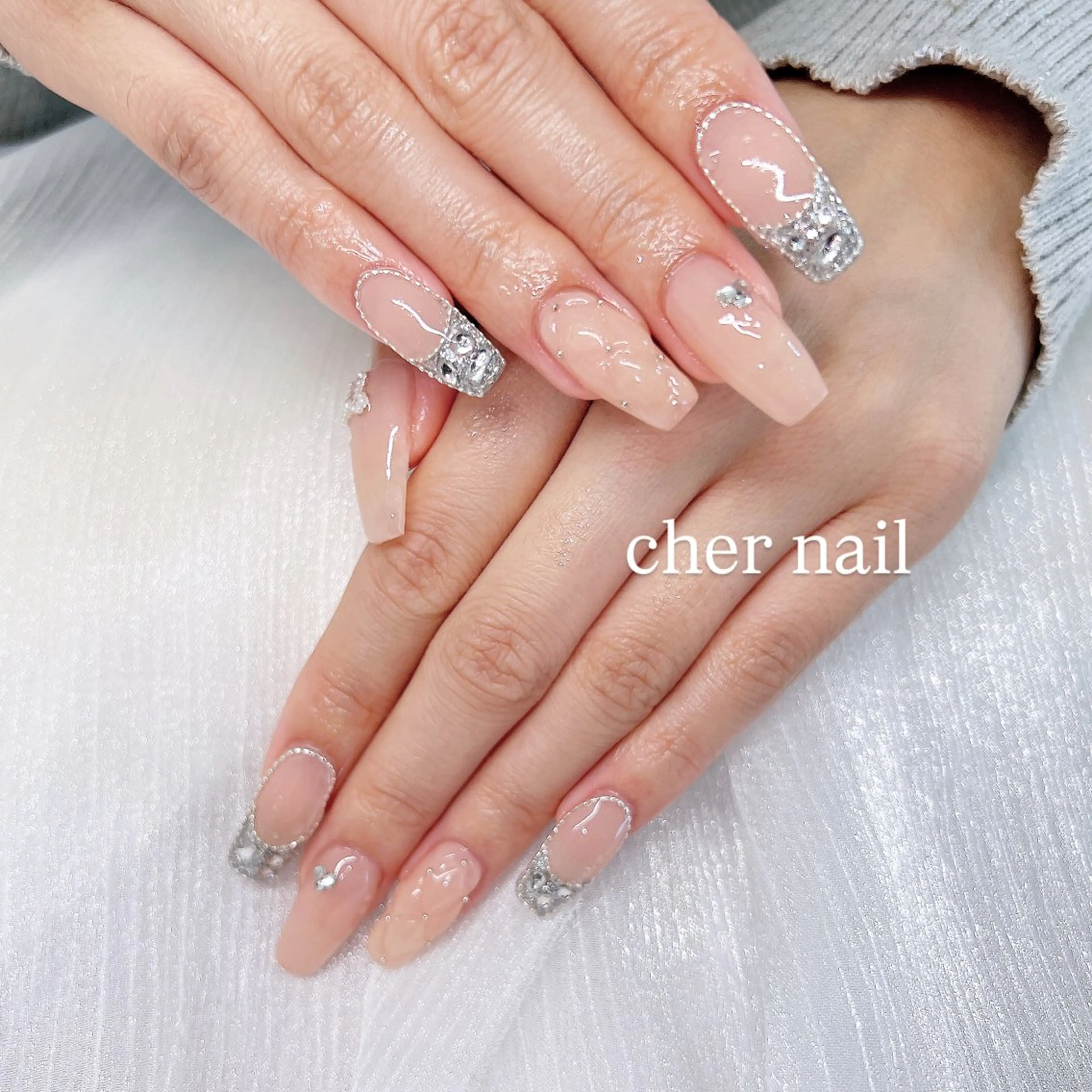 ネイル ハンドネイル CHER NAIL(シェルネイル)所属・cher loydのネイルデザイン