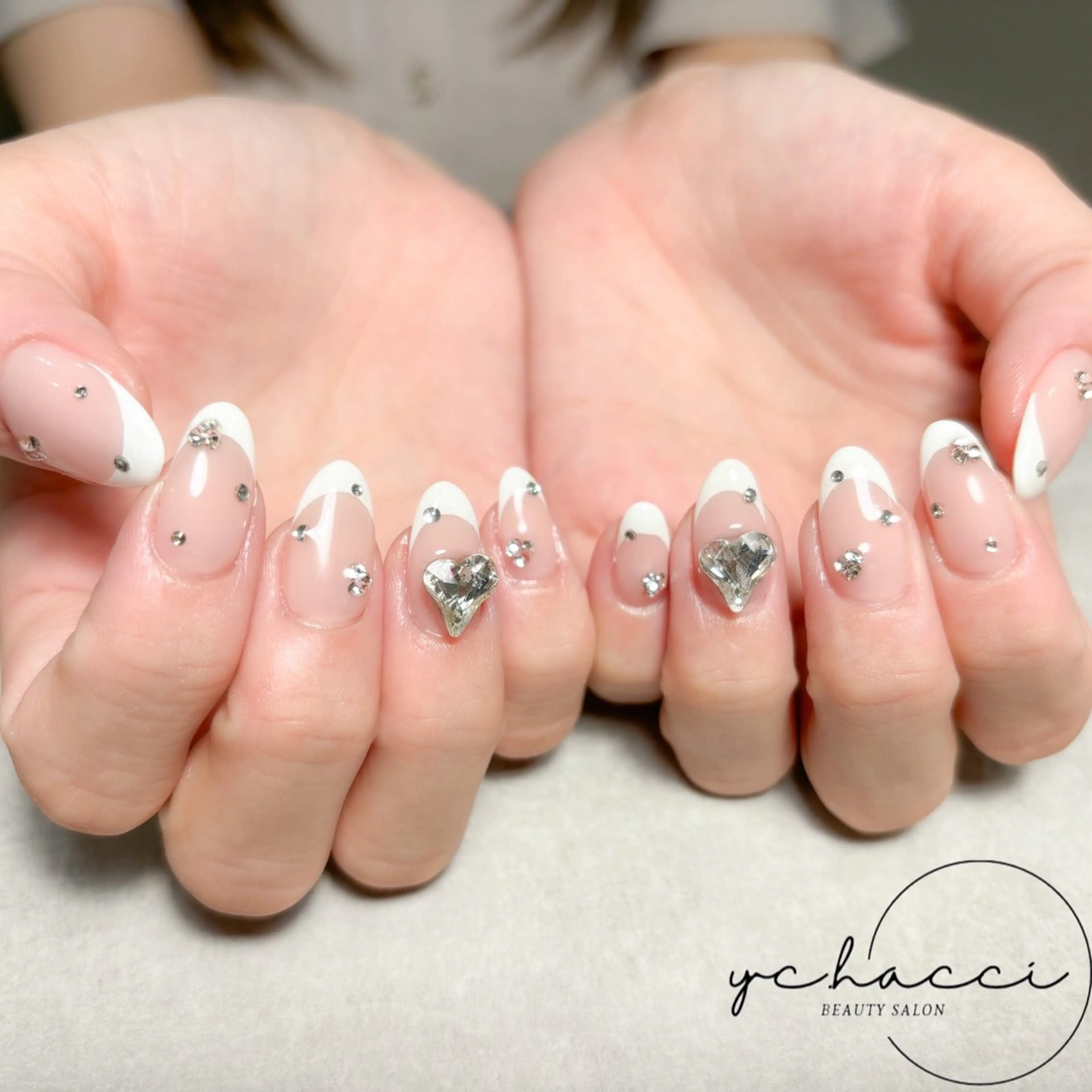 ネイル アートネイル ジェルネイル 韓国ネイル パラジェル ワンホンネイル ハンドネイル BEAUTY SALON yc.hacci所属・SALON yc.hacciのマツエク・マツパデザイン