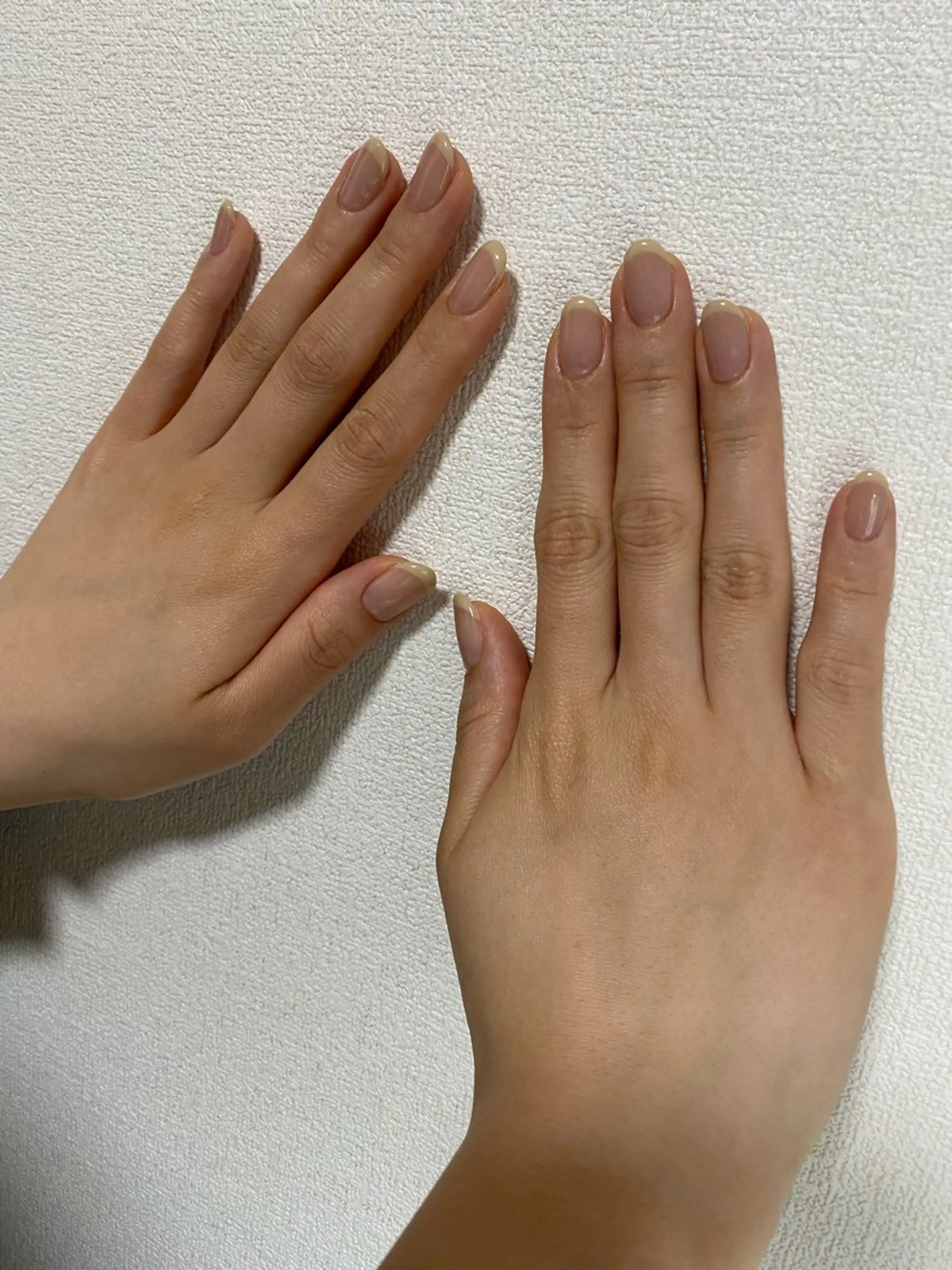 ネイル フレンチネイル 黄色 ハンドネイル 自宅サロン FeelFreeのネイルデザイン