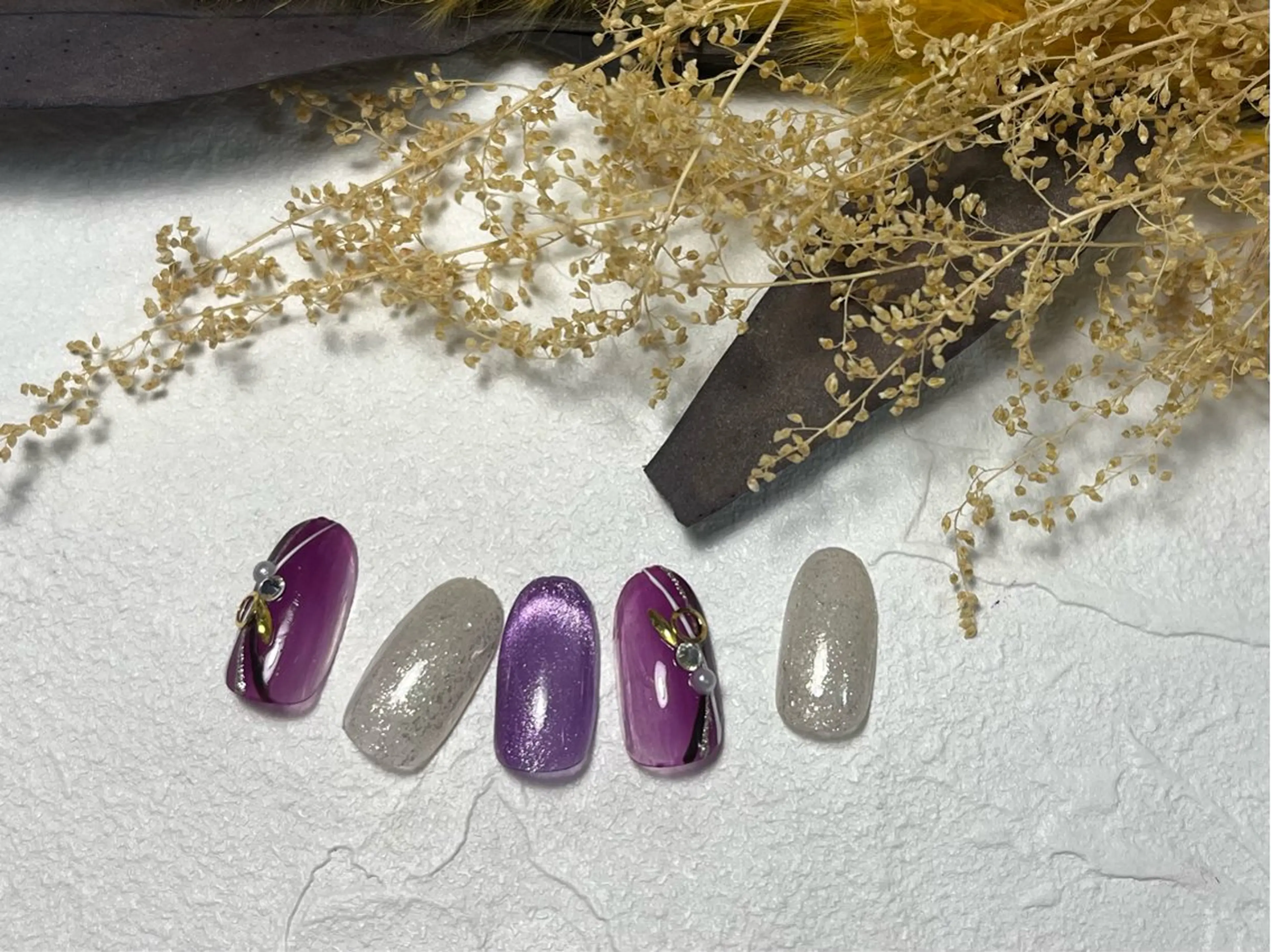 ネイル オーロラネイル 成人式 フットネイル フレンチネイル ジェルネイル ハンドネイル kiki nail 二子玉川のネイルデザイン