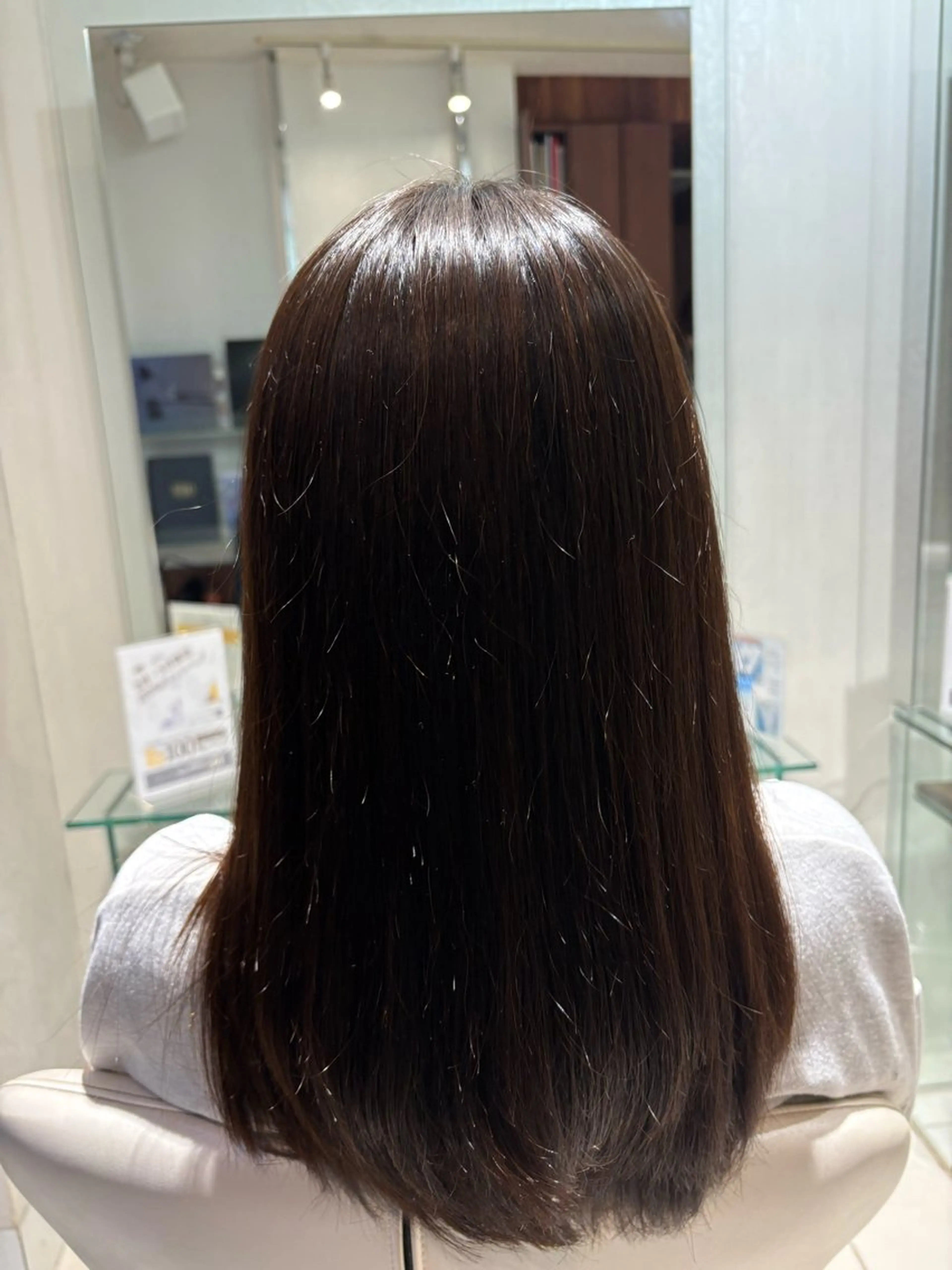 ロング カット 縮毛矯正 トリートメント ヨウコ YOKOのヘアスタイル