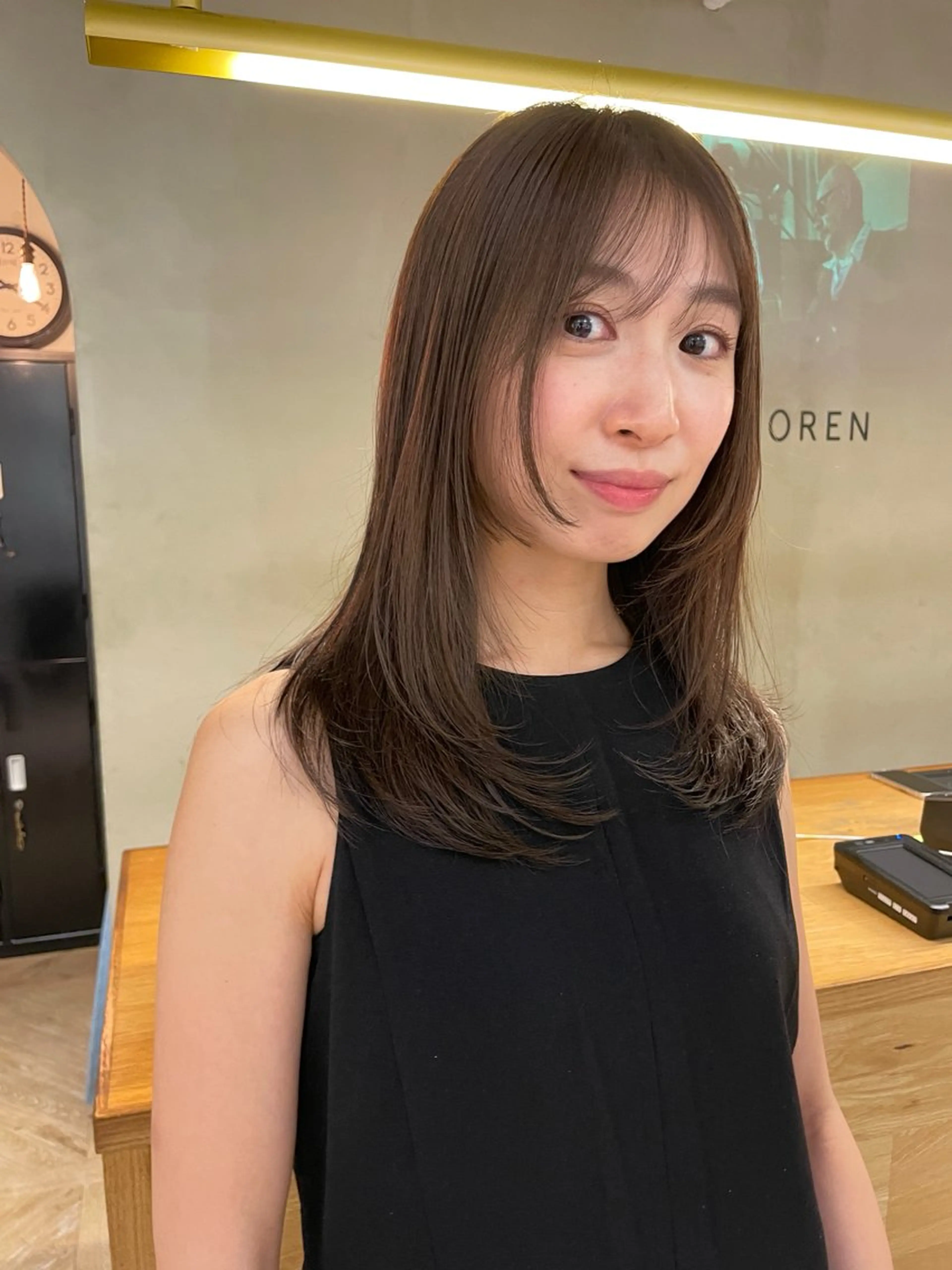 ロング カット 透明感🎀LOREN エリコ🌈のヘアスタイル