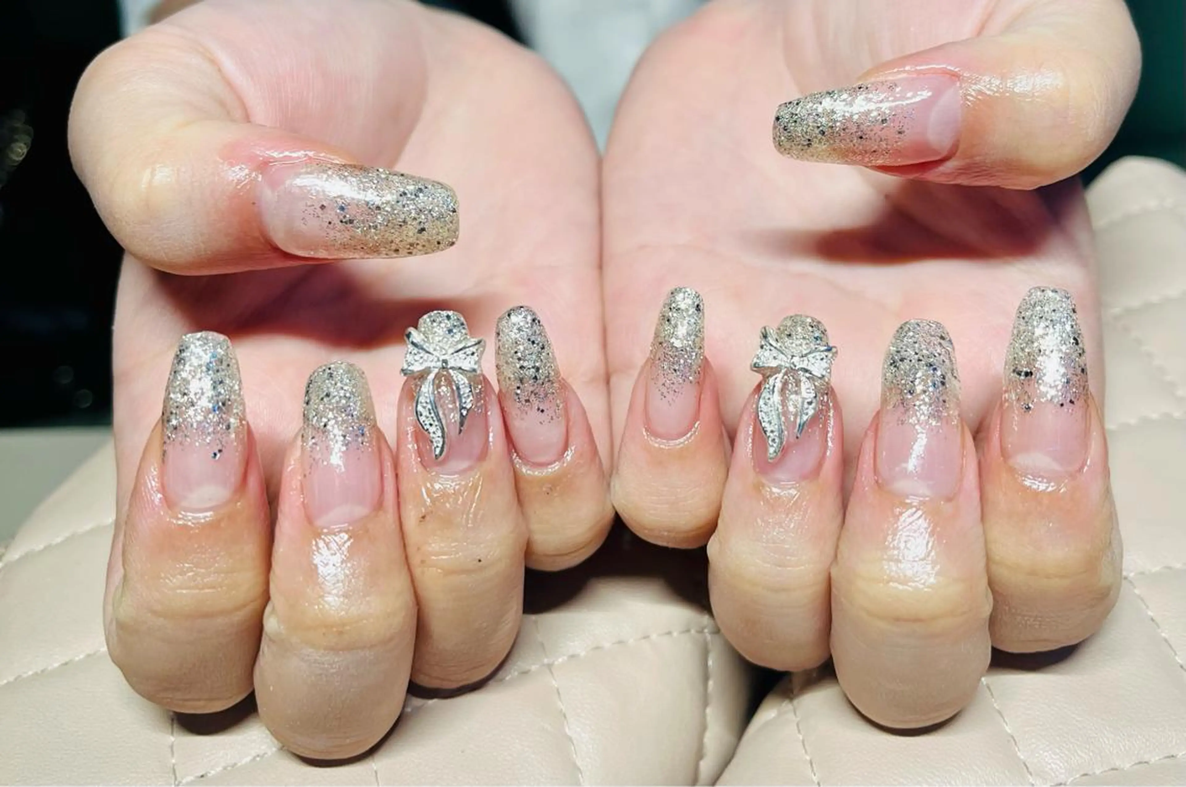 ネイル ハンドネイル goldgleams ちなのネイルデザイン