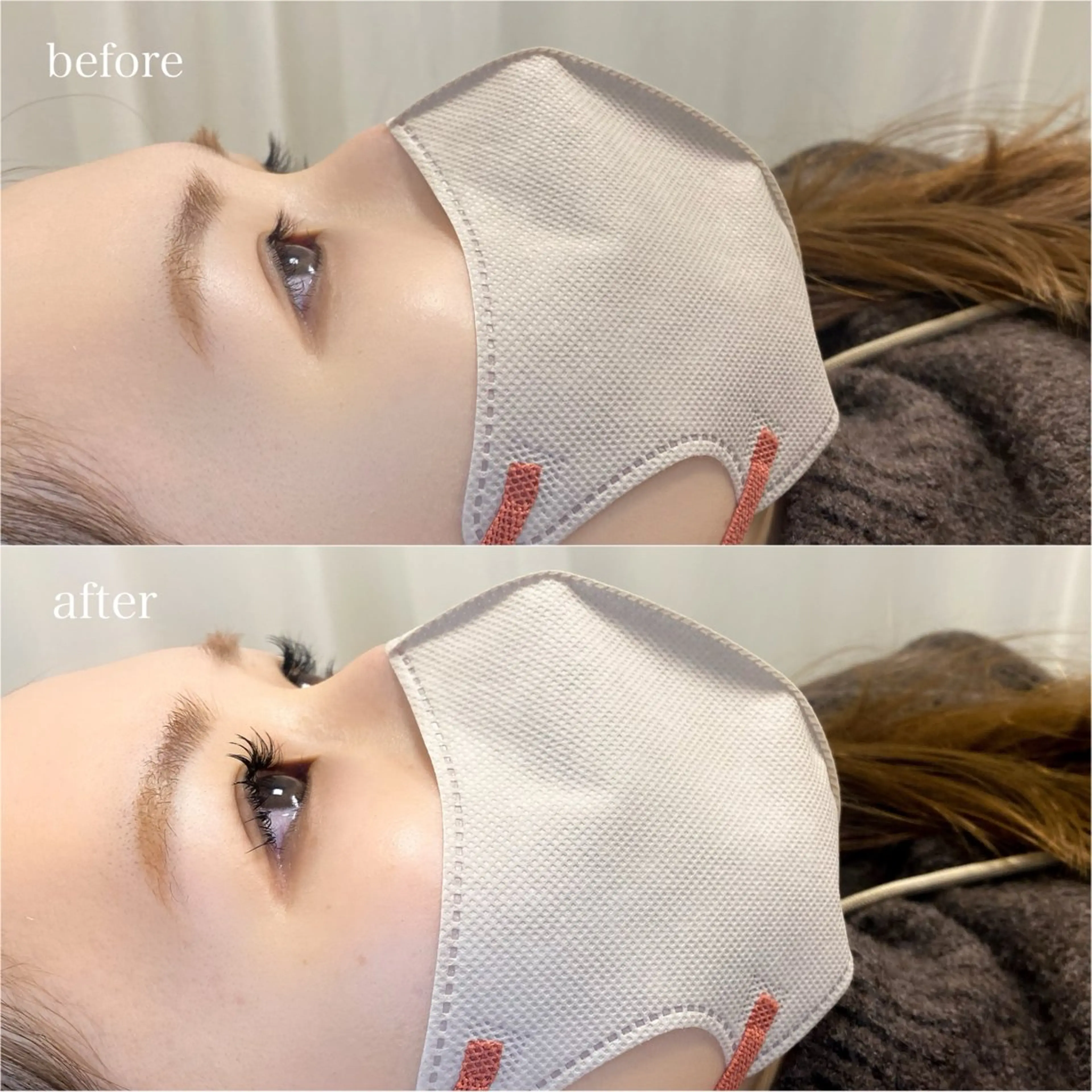 マツエク・マツパ 束感まつ毛 韓国風マツエク パリジェンヌラッシュリフト まつげパーマ 下まつげエクステ マツエク viviAiles ♡⃛ Ruiのマツエク・マツパデザイン