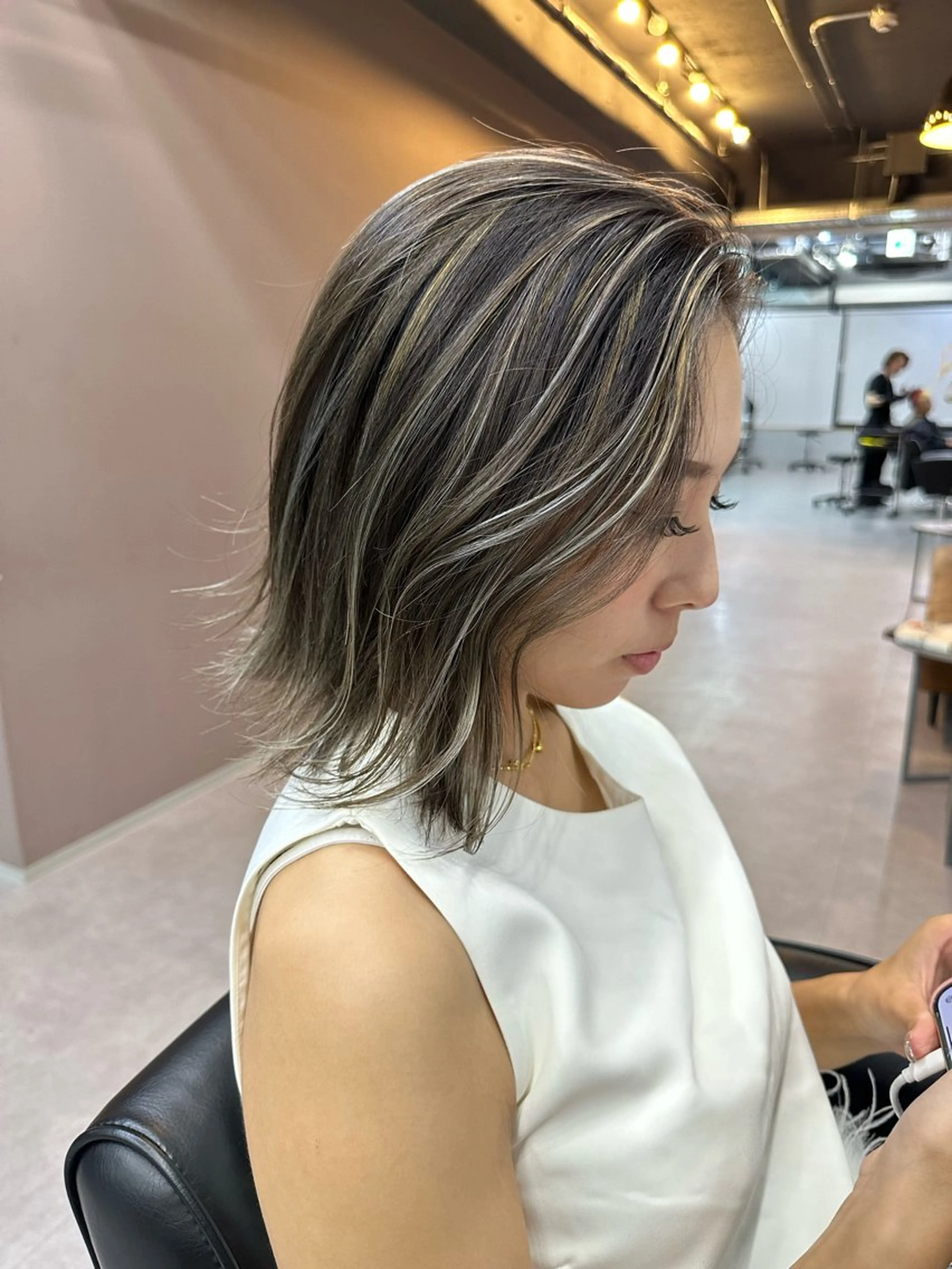 ショート カラー カット ヘアカラー トリートメント Reb_keiji 👑小倉圭司のヘアスタイル