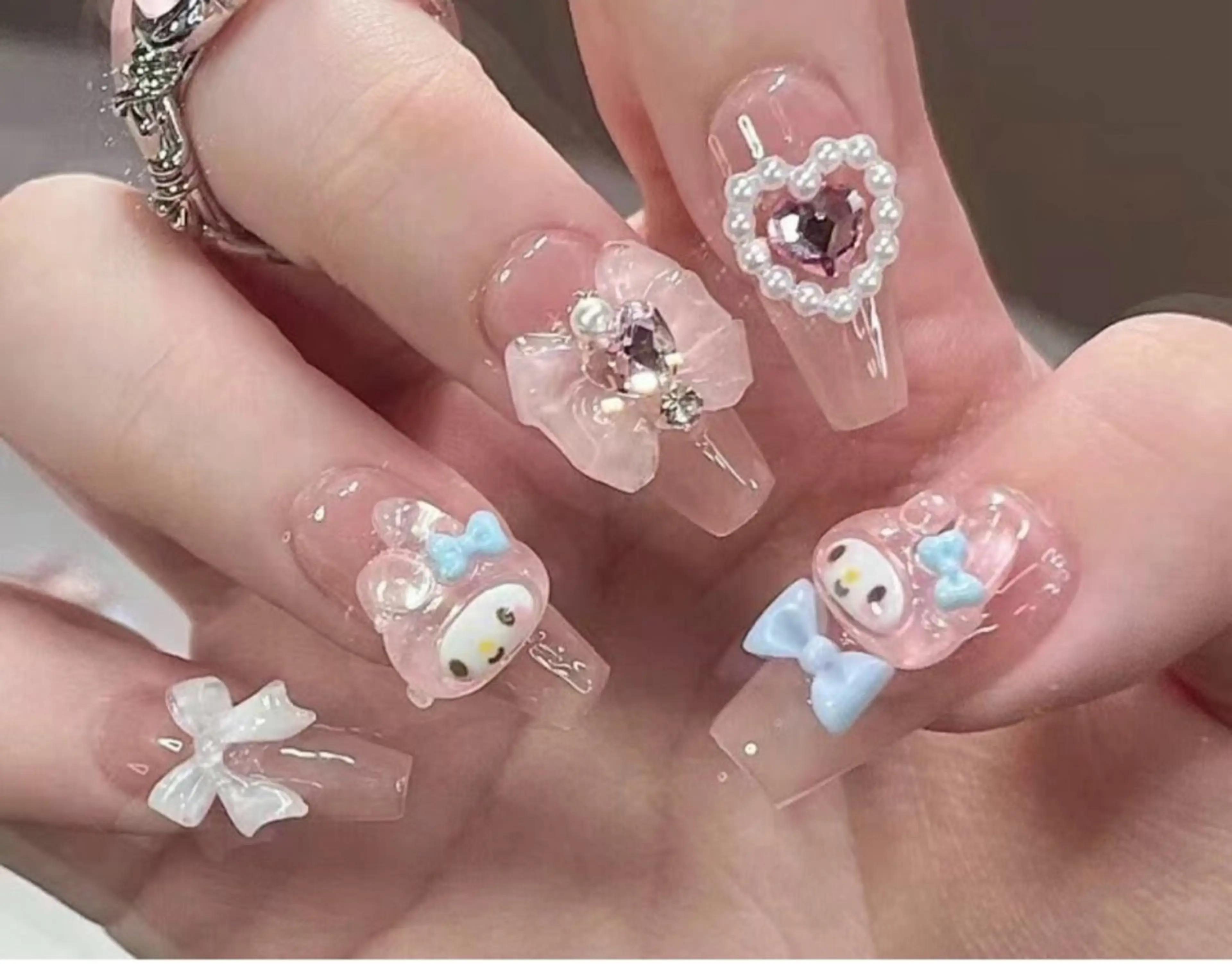 ネイル 💅パッマ ネイル AOIのマツエク・マツパデザイン