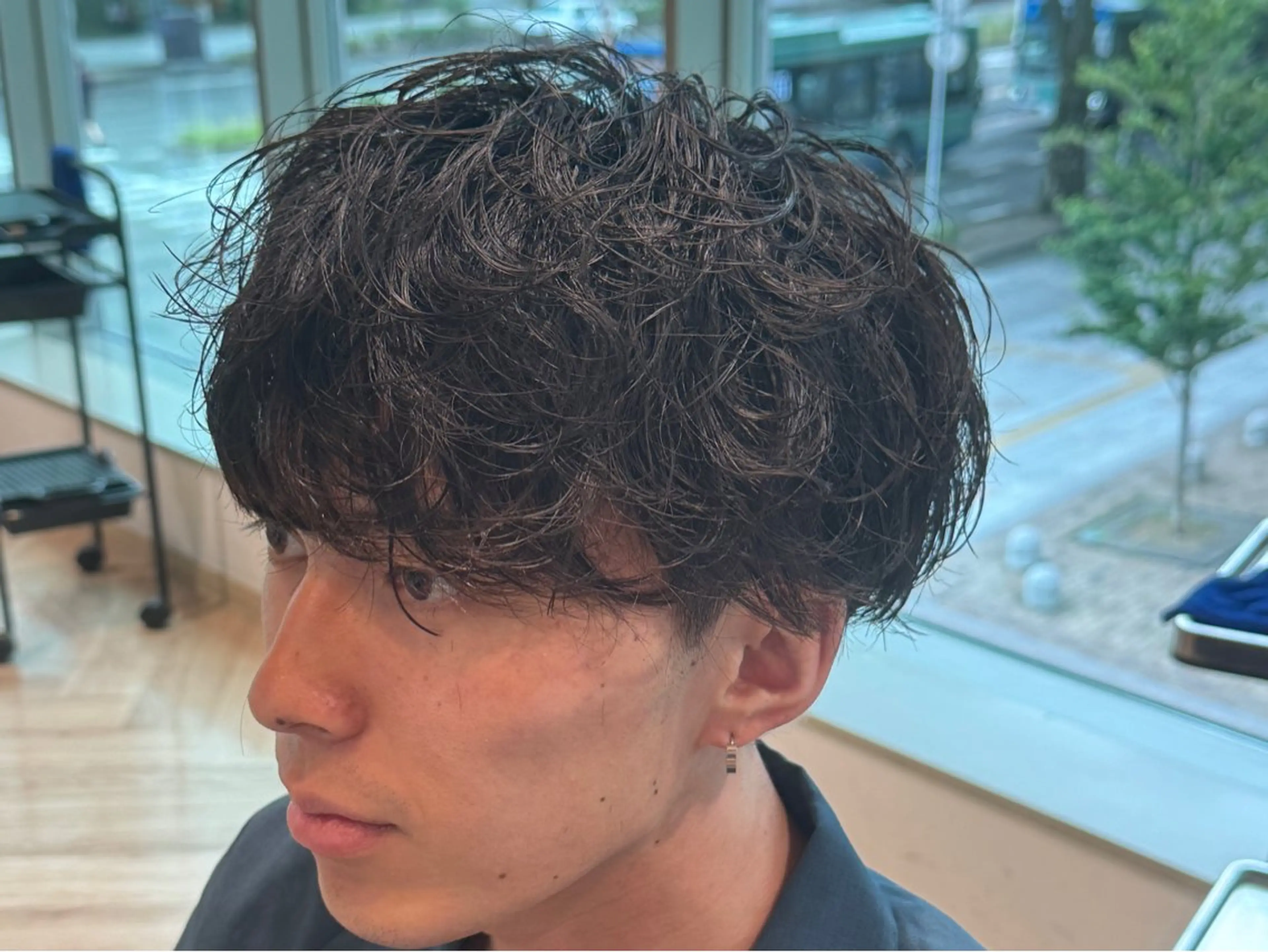 ショート メンズ メンズ特化/ センターパート/八谷のヘアスタイル