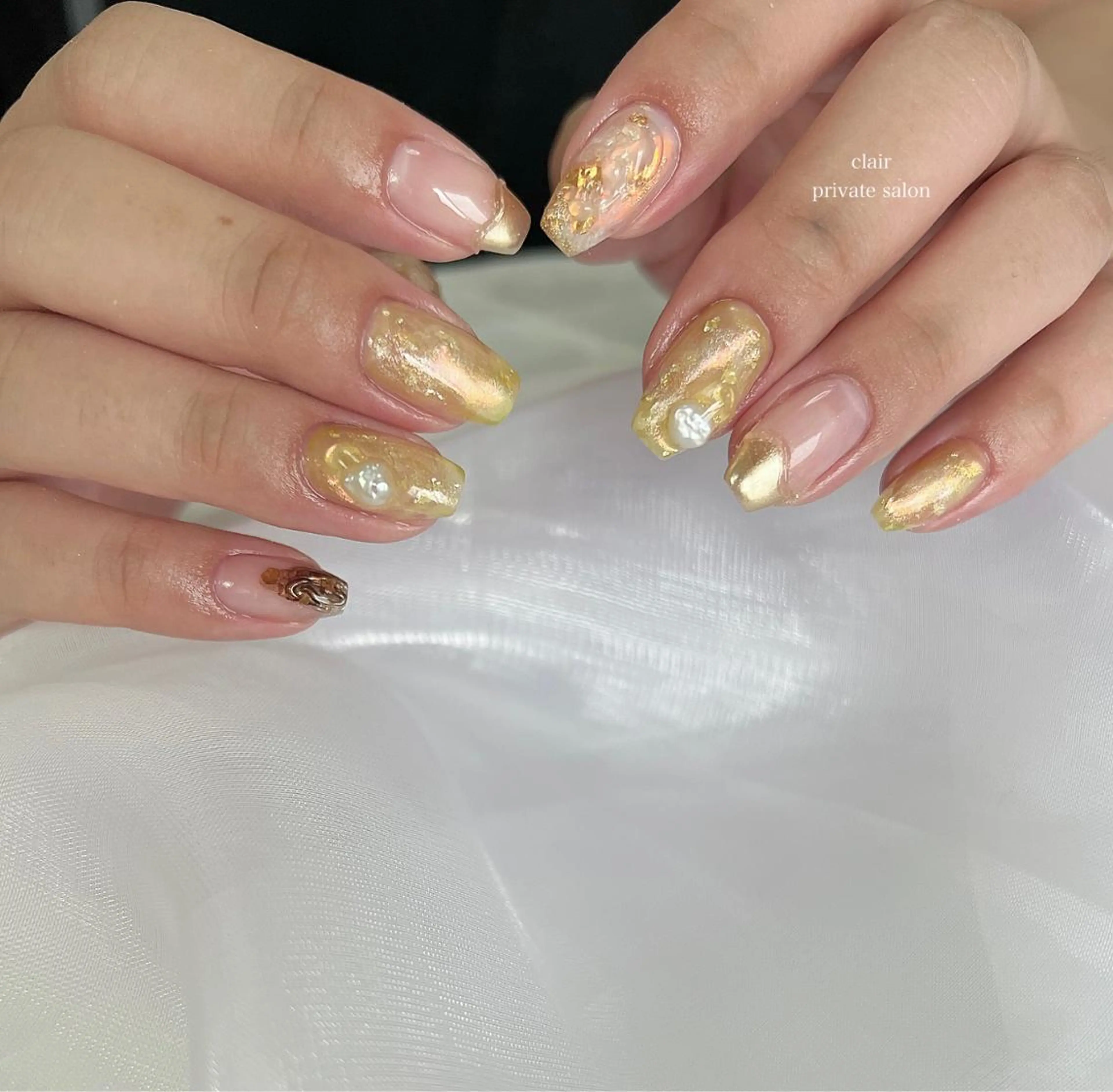 ネイル ハンドネイル ハンドケア nail salon una.のネイルデザイン