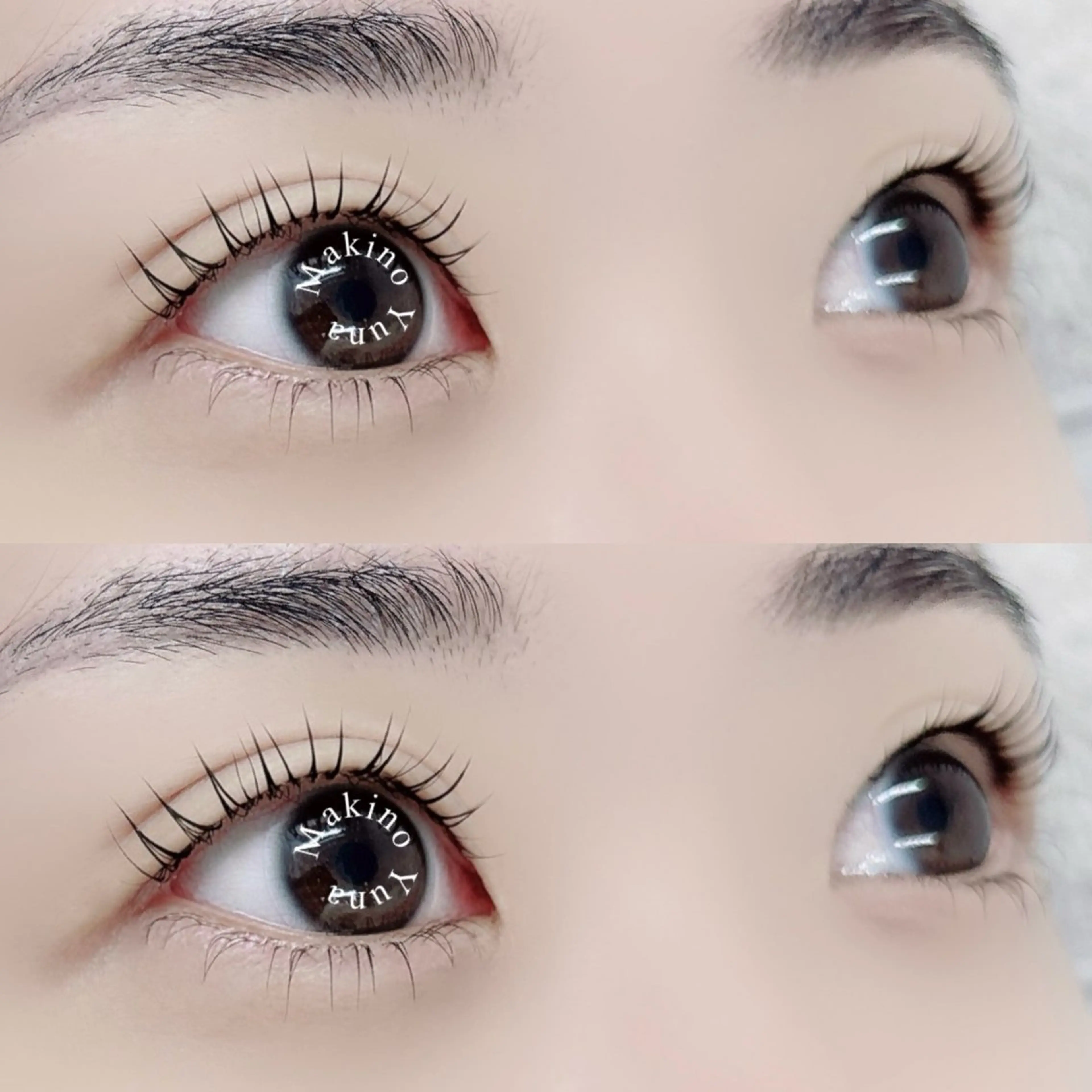 マツエク・マツパ マツパ EYE405河原町店所属・牧野 由奈のマツエク・マツパデザイン