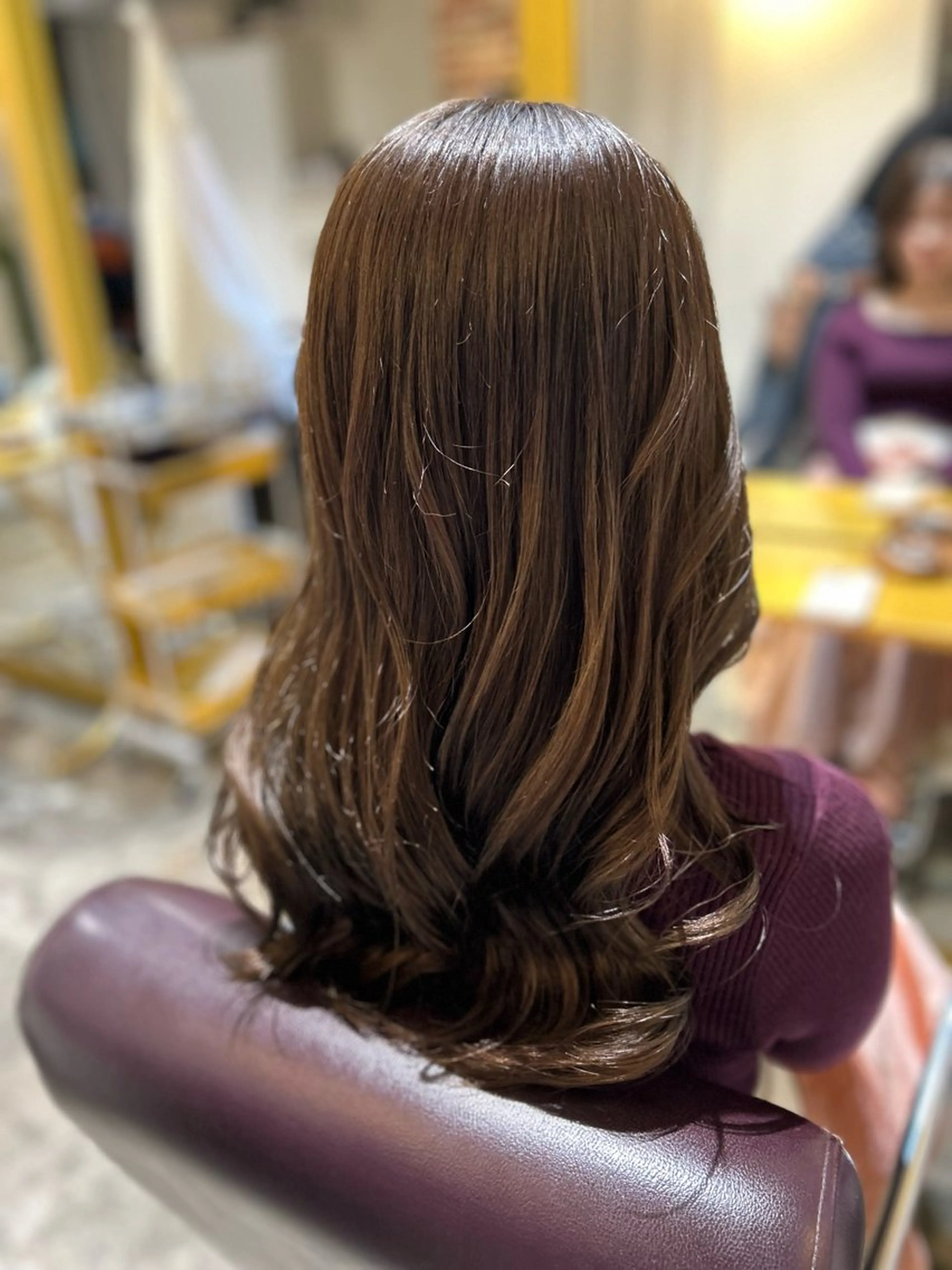 ロング カラー 縮毛矯正／髪質改善 🌼mizukiのヘアスタイル