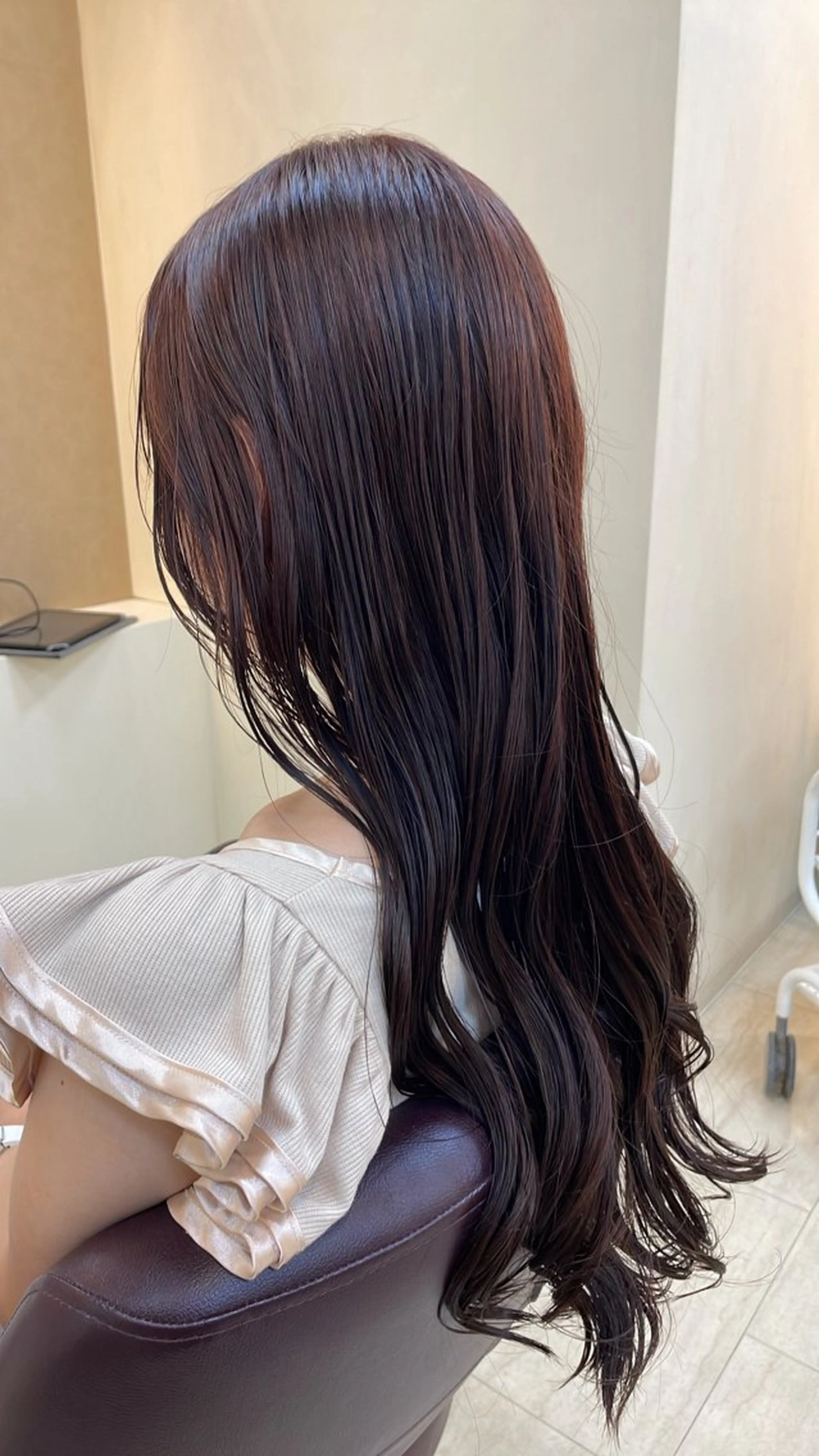 ロング カラー 東田 篤希のヘアスタイル