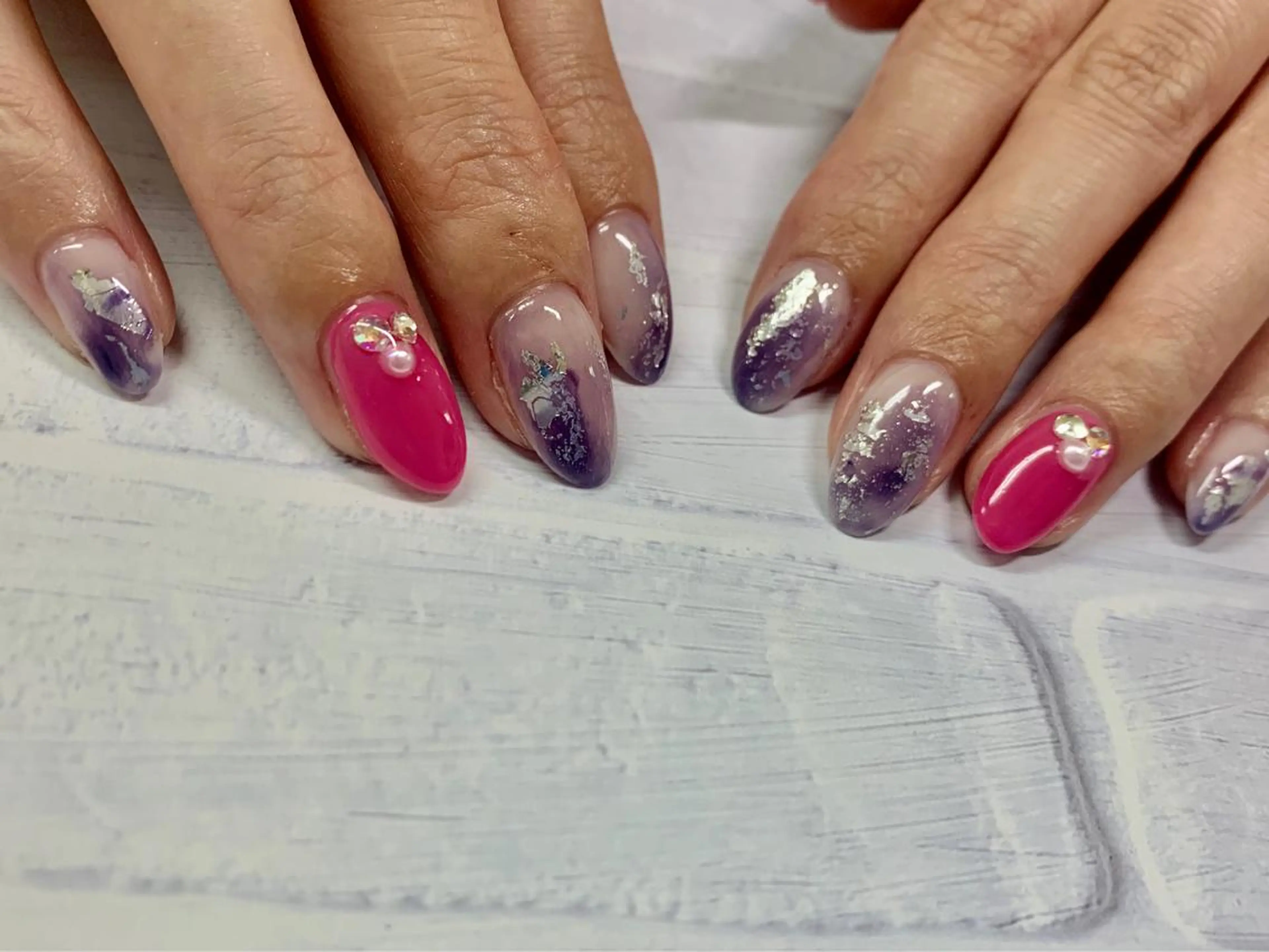 ネイル ハンドネイル JuniNail 주니네일🇰🇷suのネイルデザイン