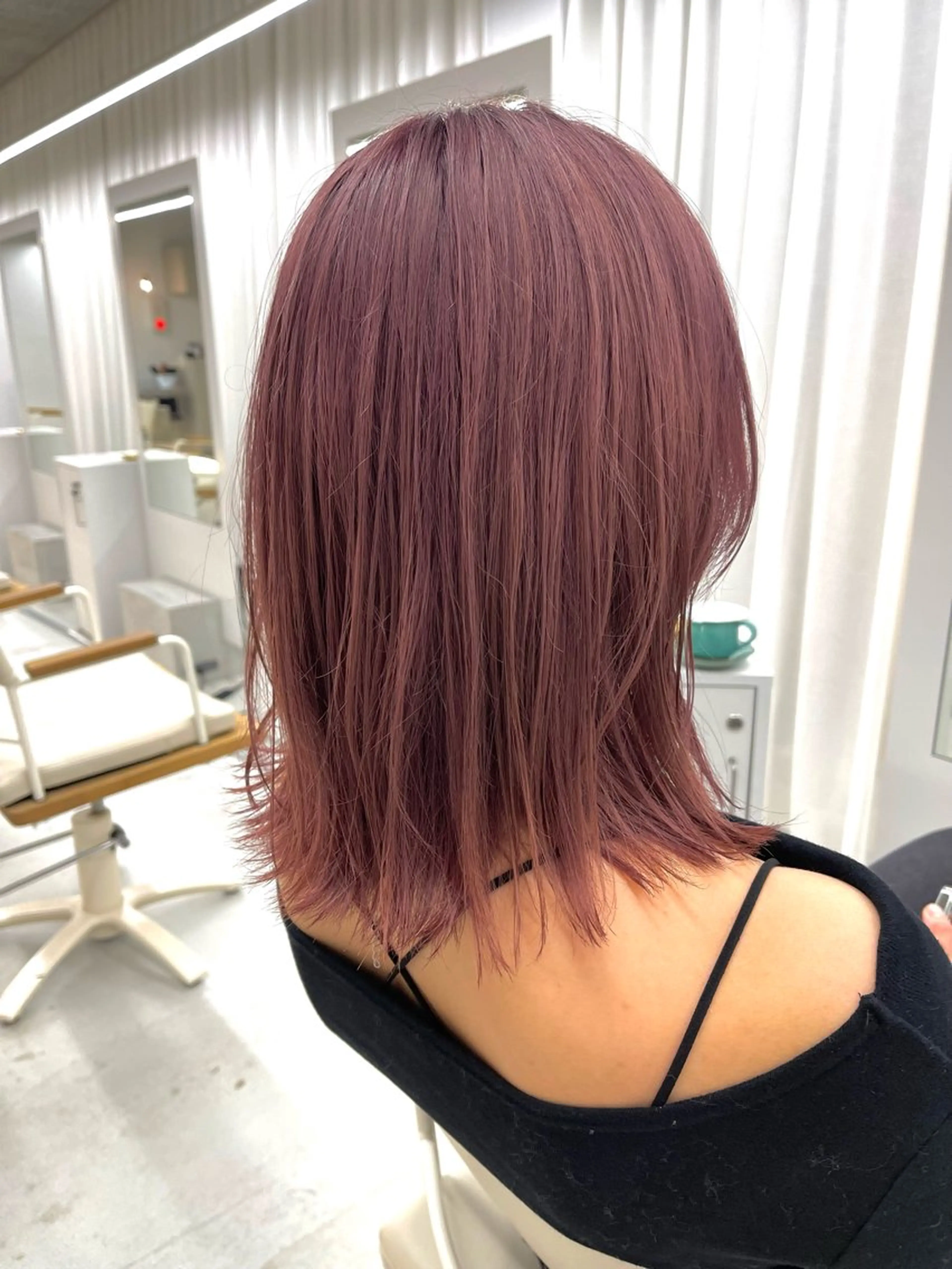 ミディアム カラー 柴田泰秀sotti. 髪質改善/ブリーチのヘアスタイル