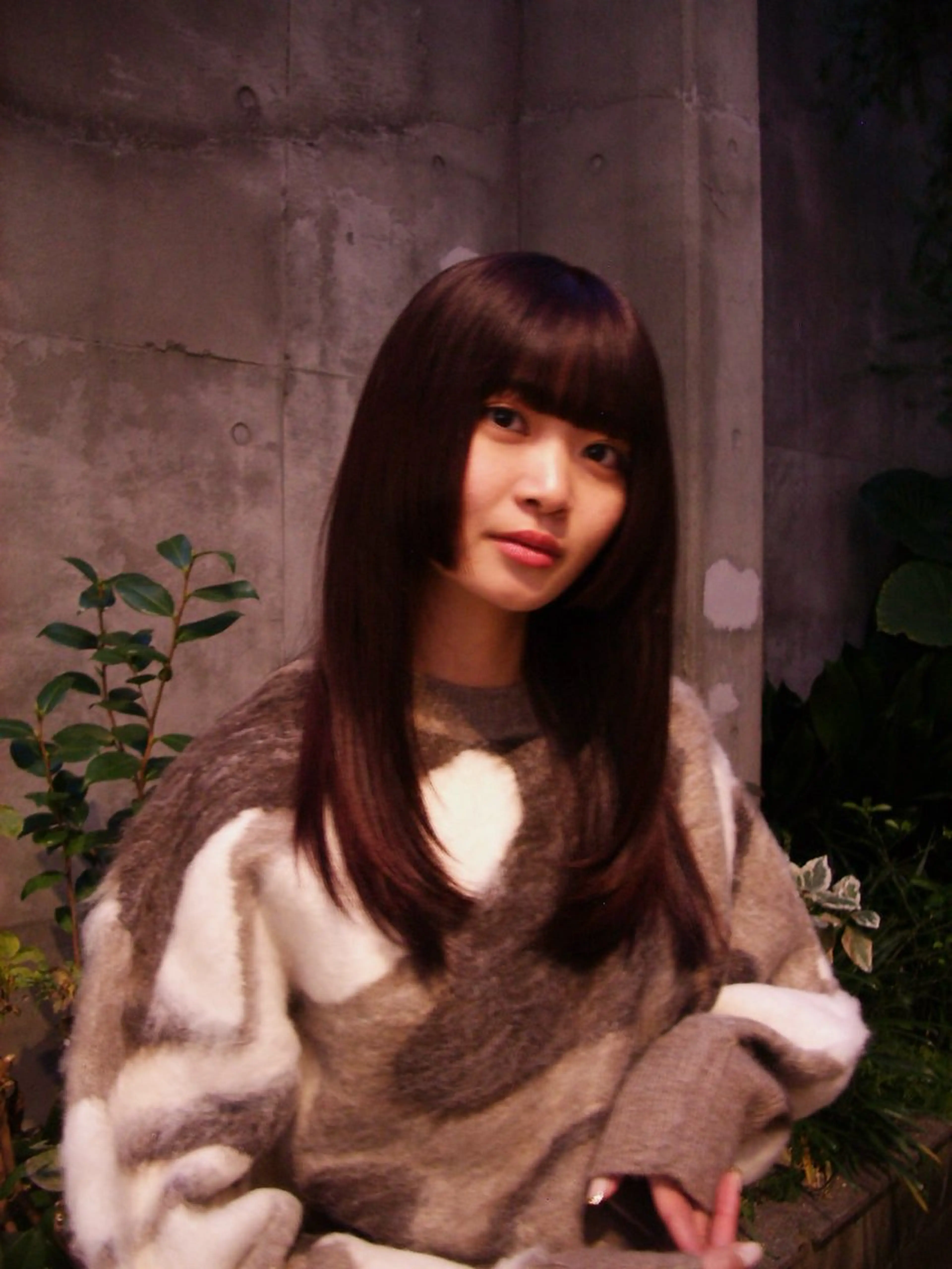 ロング カラー ヘアカラー トリートメント ヘッドスパ marino マリノのヘアスタイル