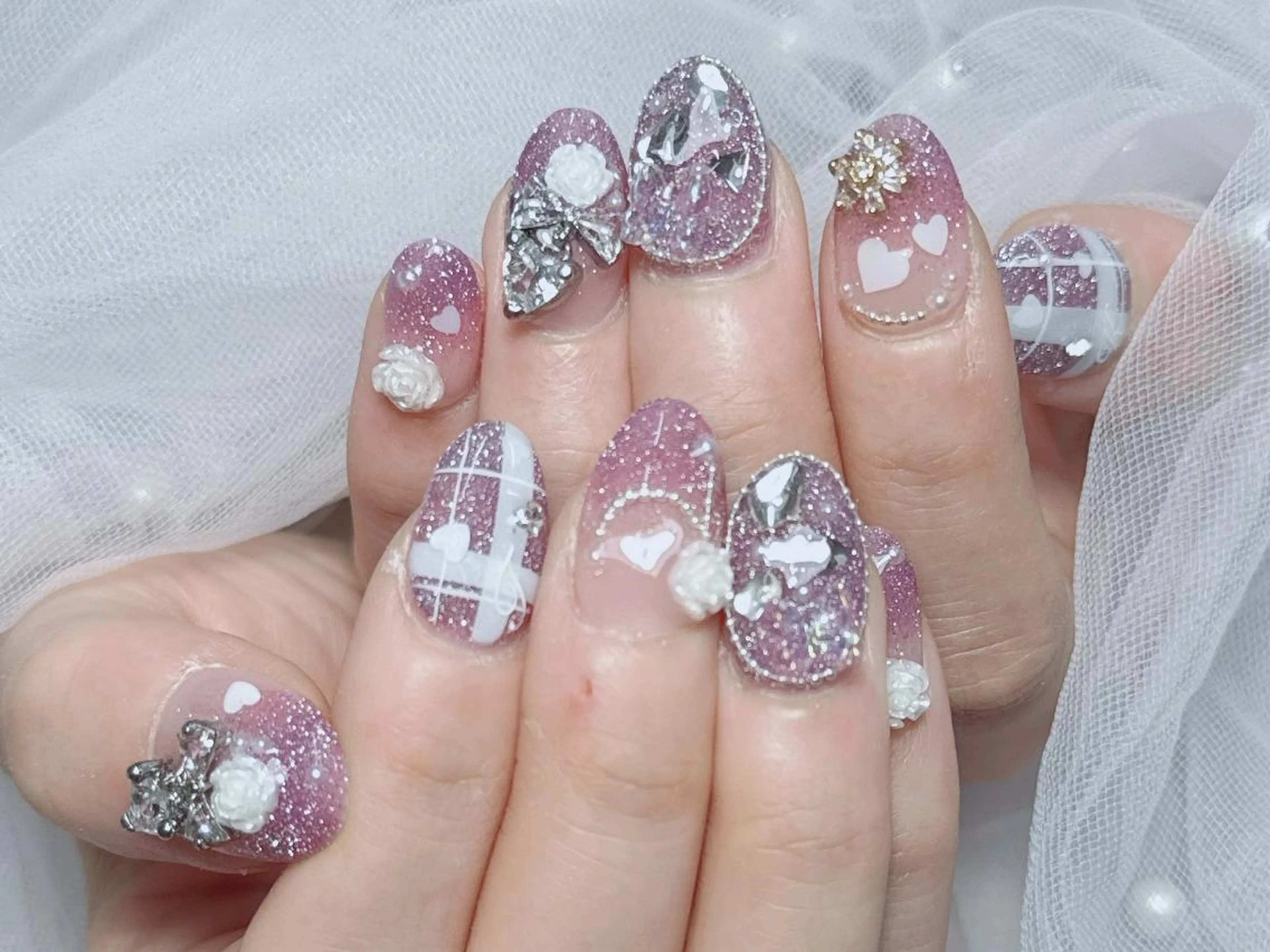 ネイル ワンホンネイル Kitty Nail salonのネイルデザイン