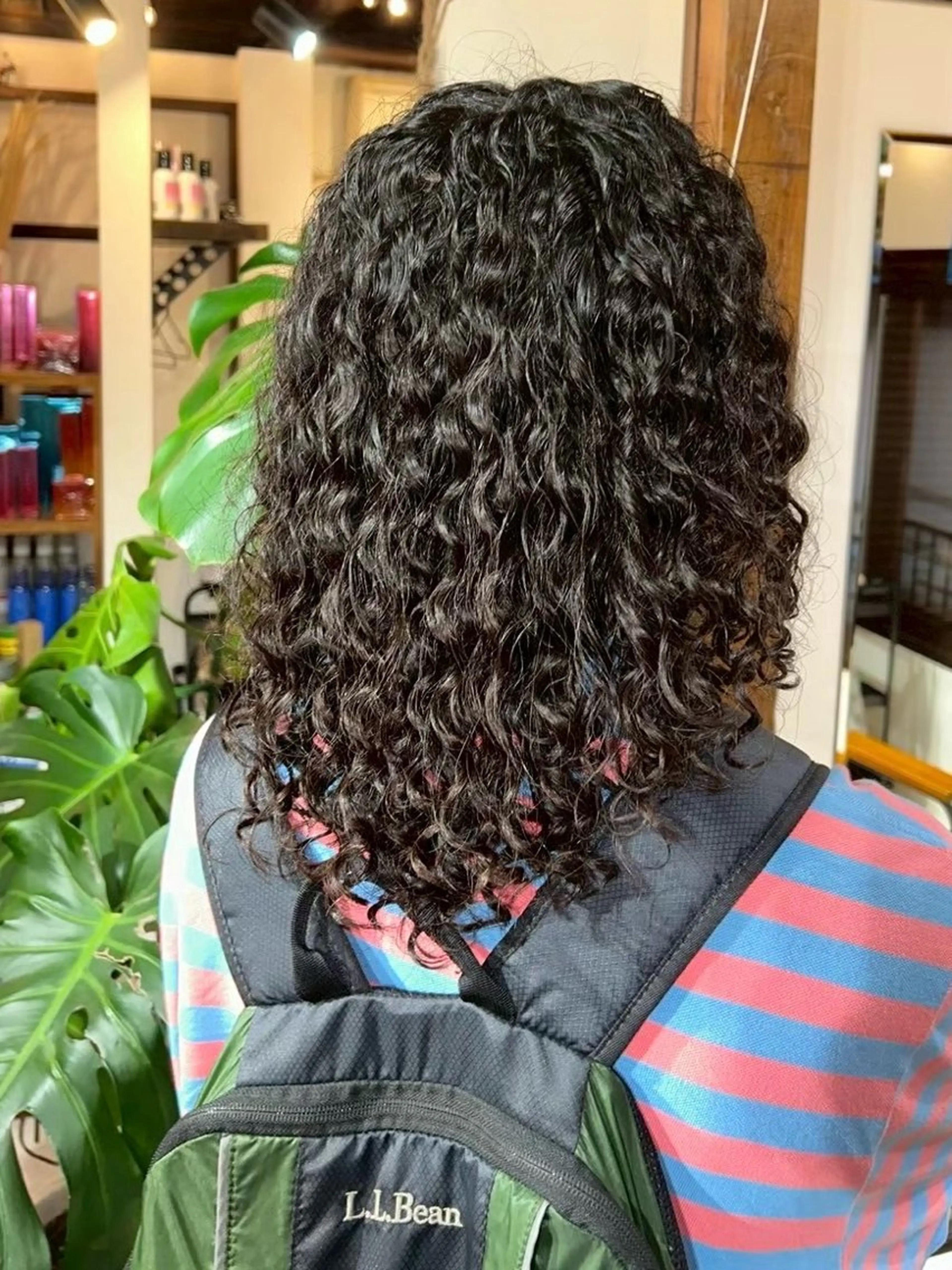 ミディアム パーマ ミディアムパーマ 久保 陵伽のヘアスタイル