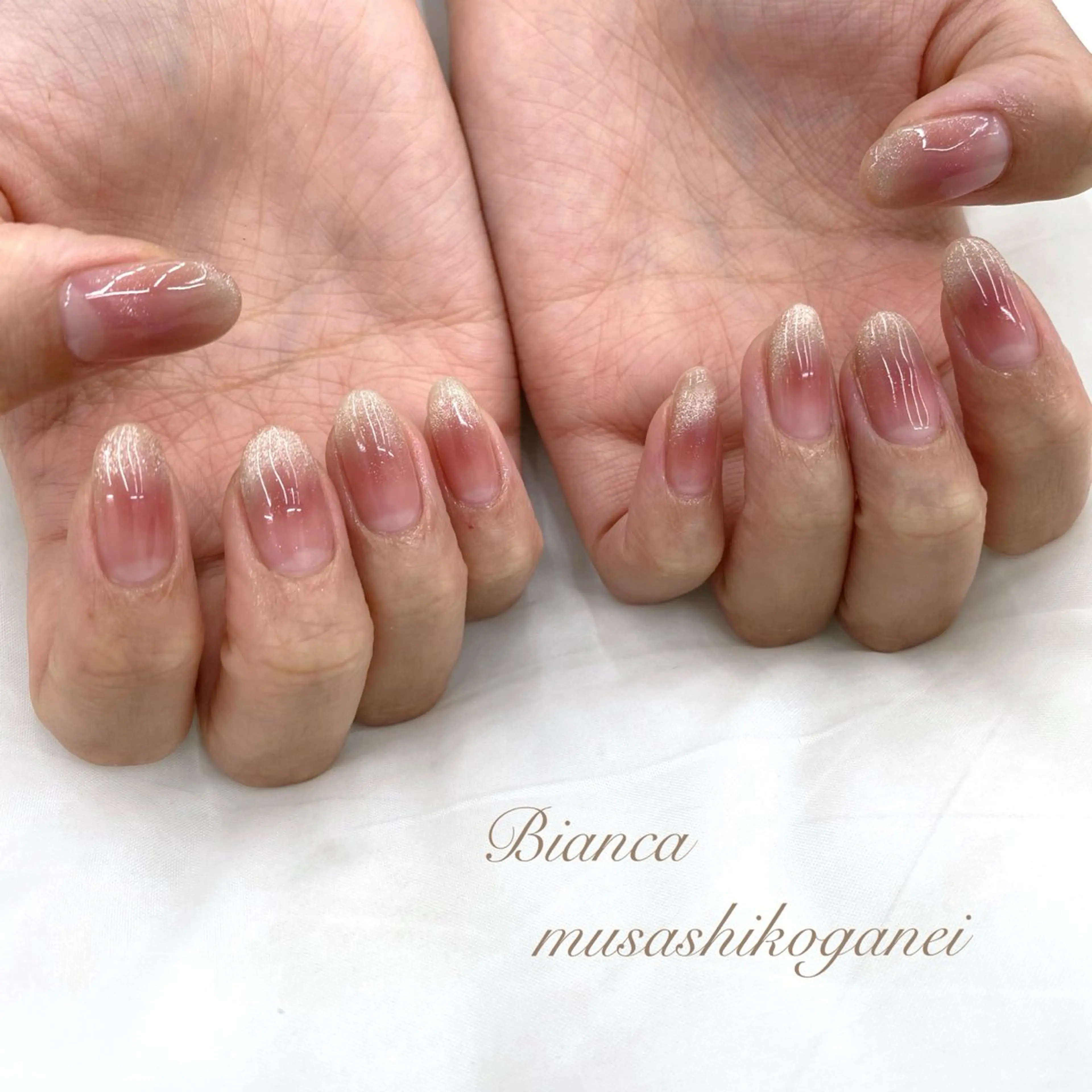 ネイル ハンドネイル Bianca 武蔵小金井　しぎはらのネイルデザイン