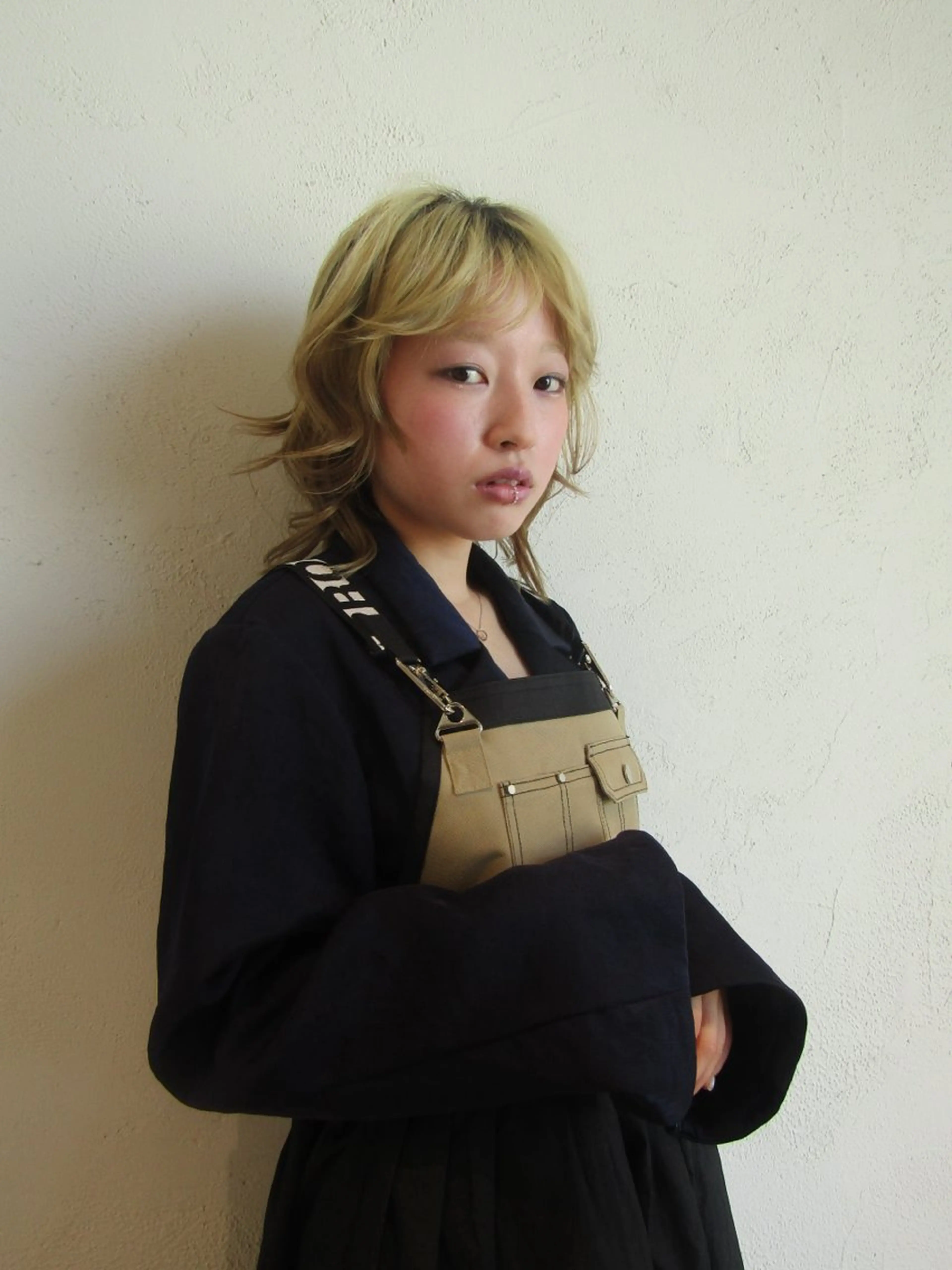 ヘアアレンジ さら/暖色/メンズ/ /デザインカラーのヘアスタイル