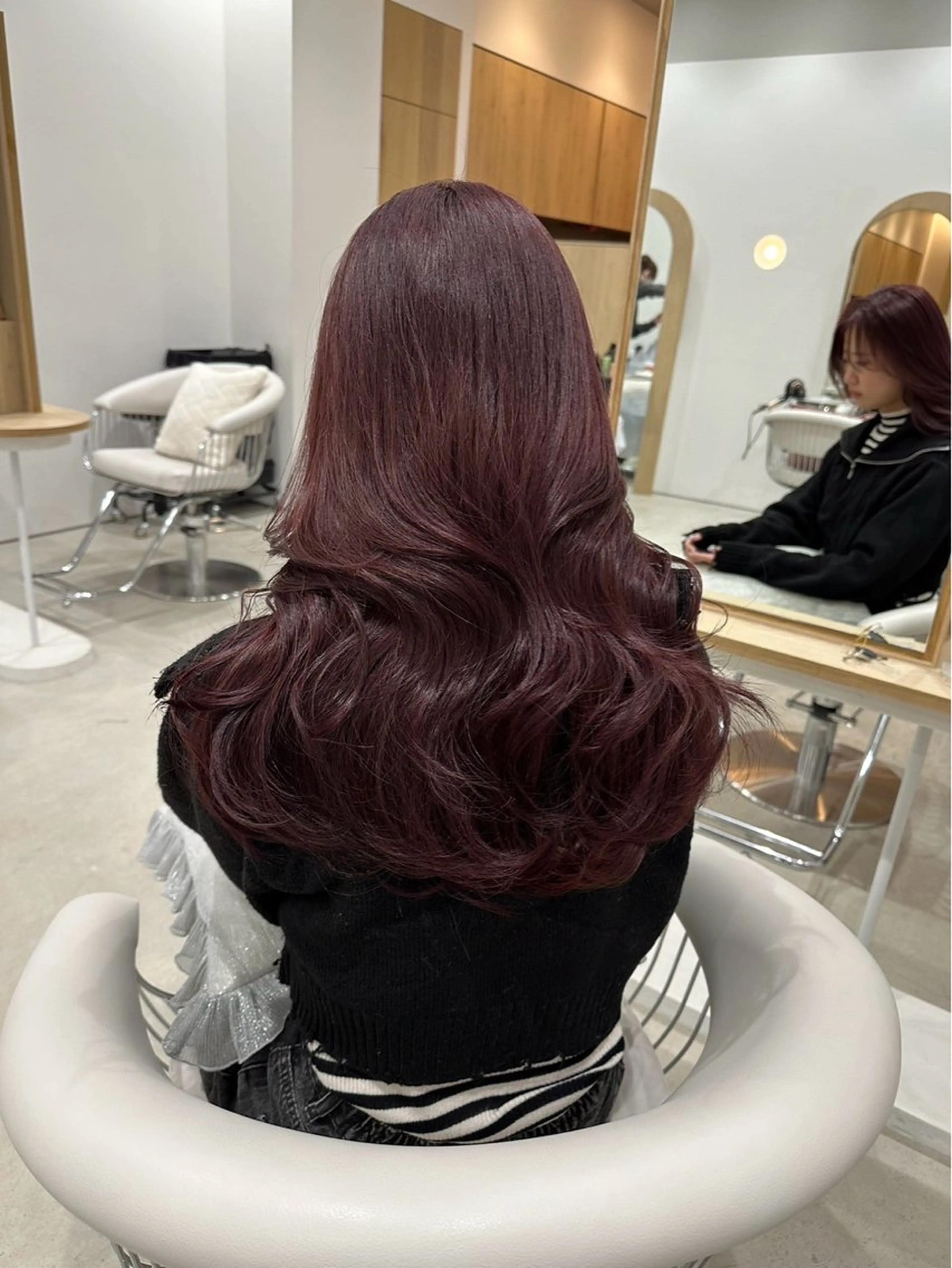 ロング カラー 韓国風ヘア レイヤーカット カット noe所属・ボブ/艶髪/栄/ 名古屋/COCOのヘアスタイル