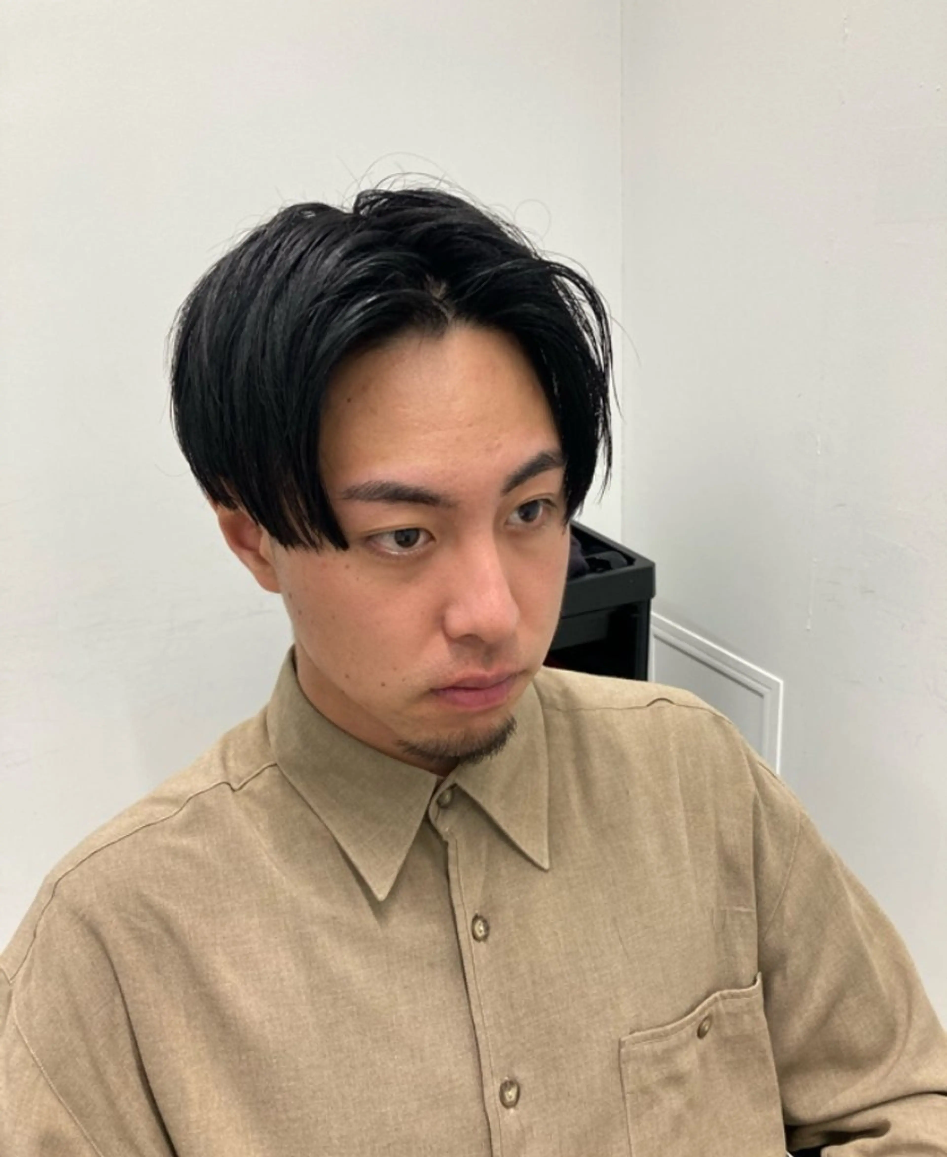 ショート メンズ カット ヘッドスパ メンズ特化/メッシュ /パーマ/比嘉のヘアスタイル