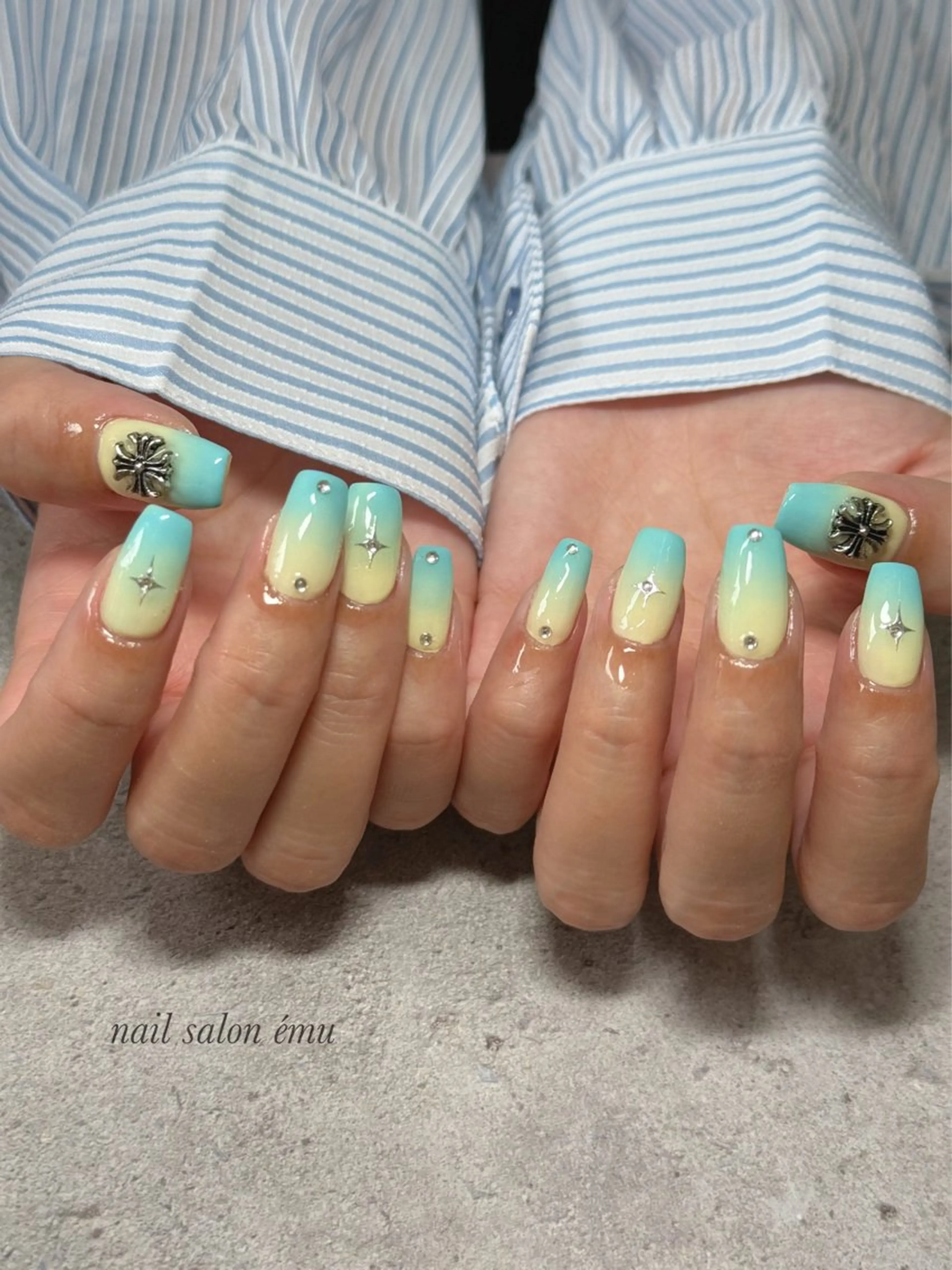 ネイル ハンドネイル nail salon émuのネイルデザイン