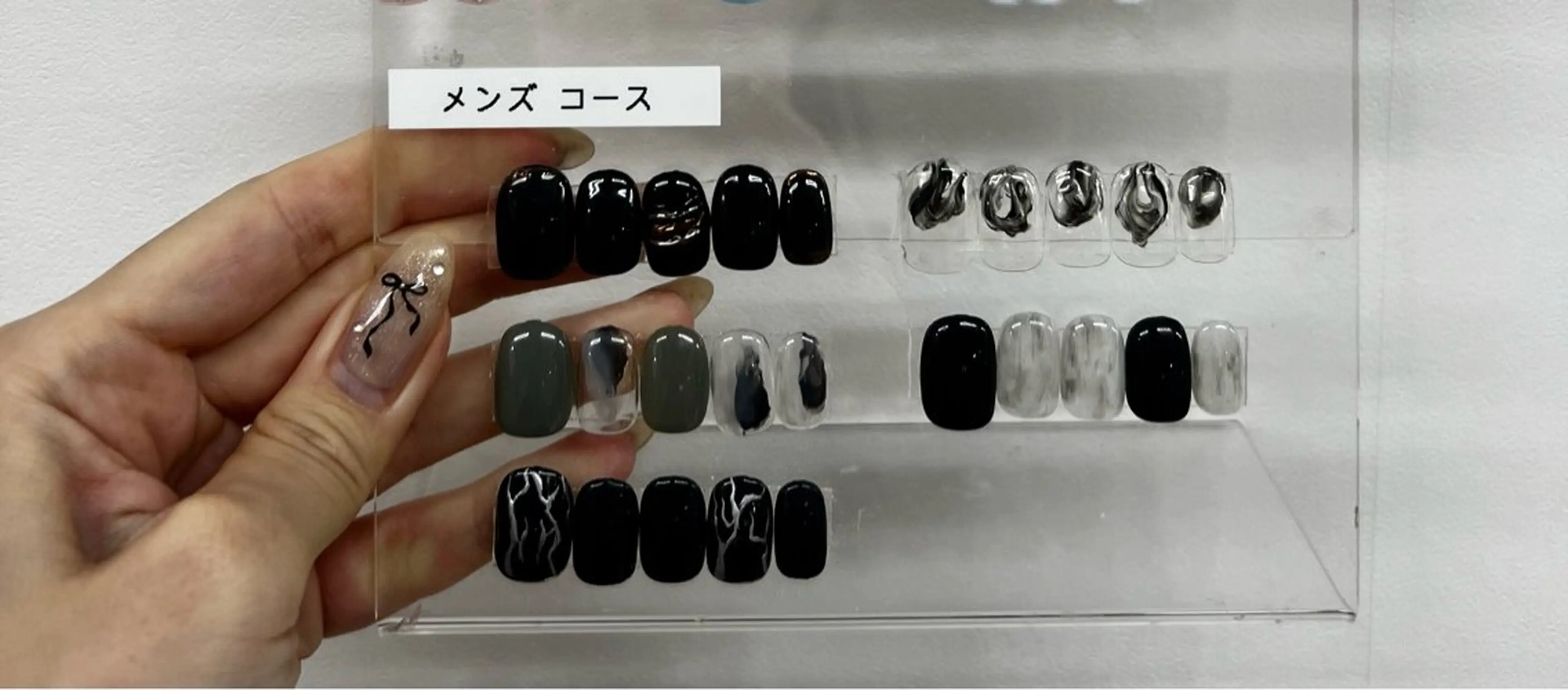 🐰【Hand】ジェルオフ有　メンズコースの写真