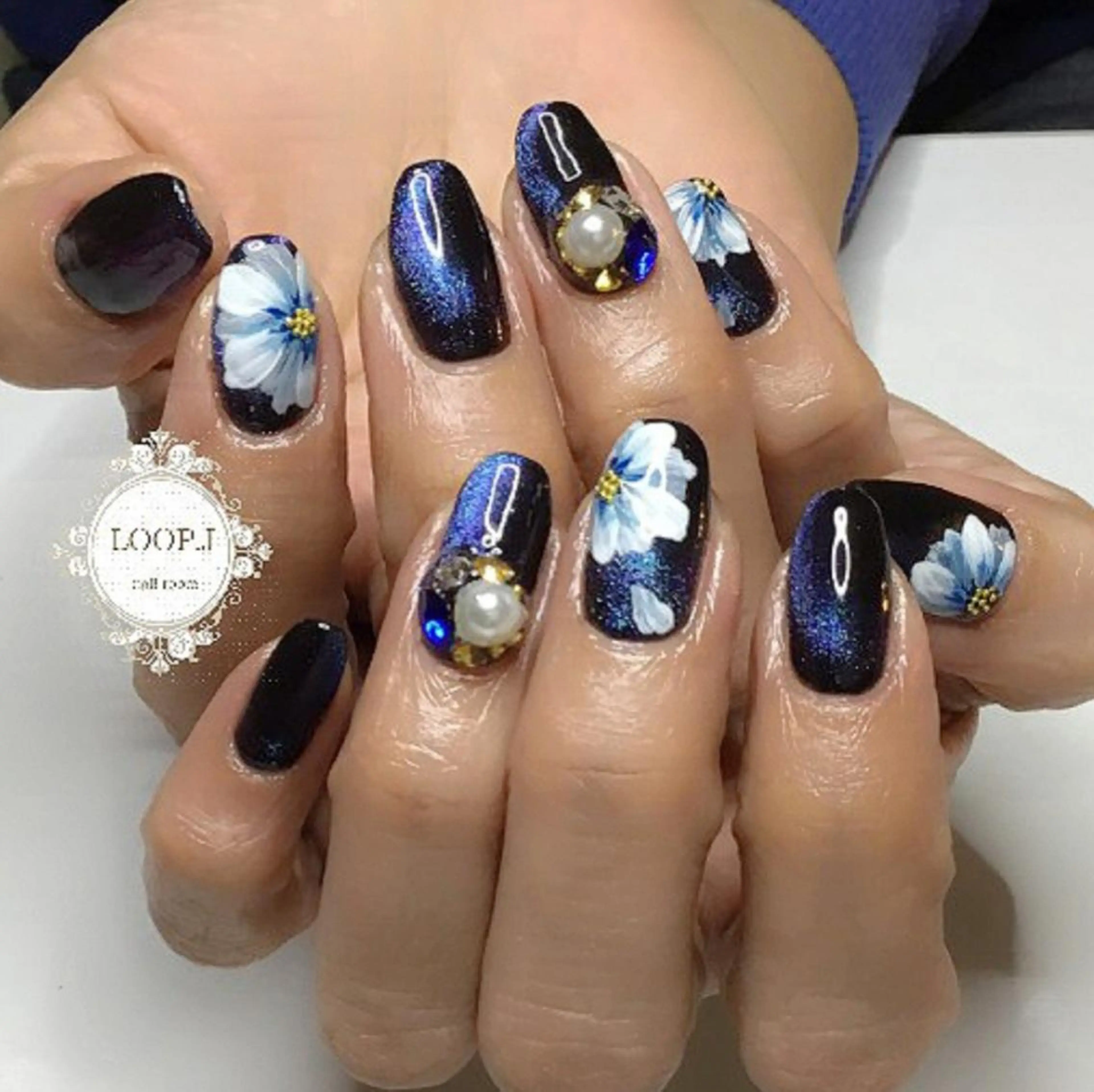 ネイル ハンドネイル おおくぼ めぐみのネイルデザイン