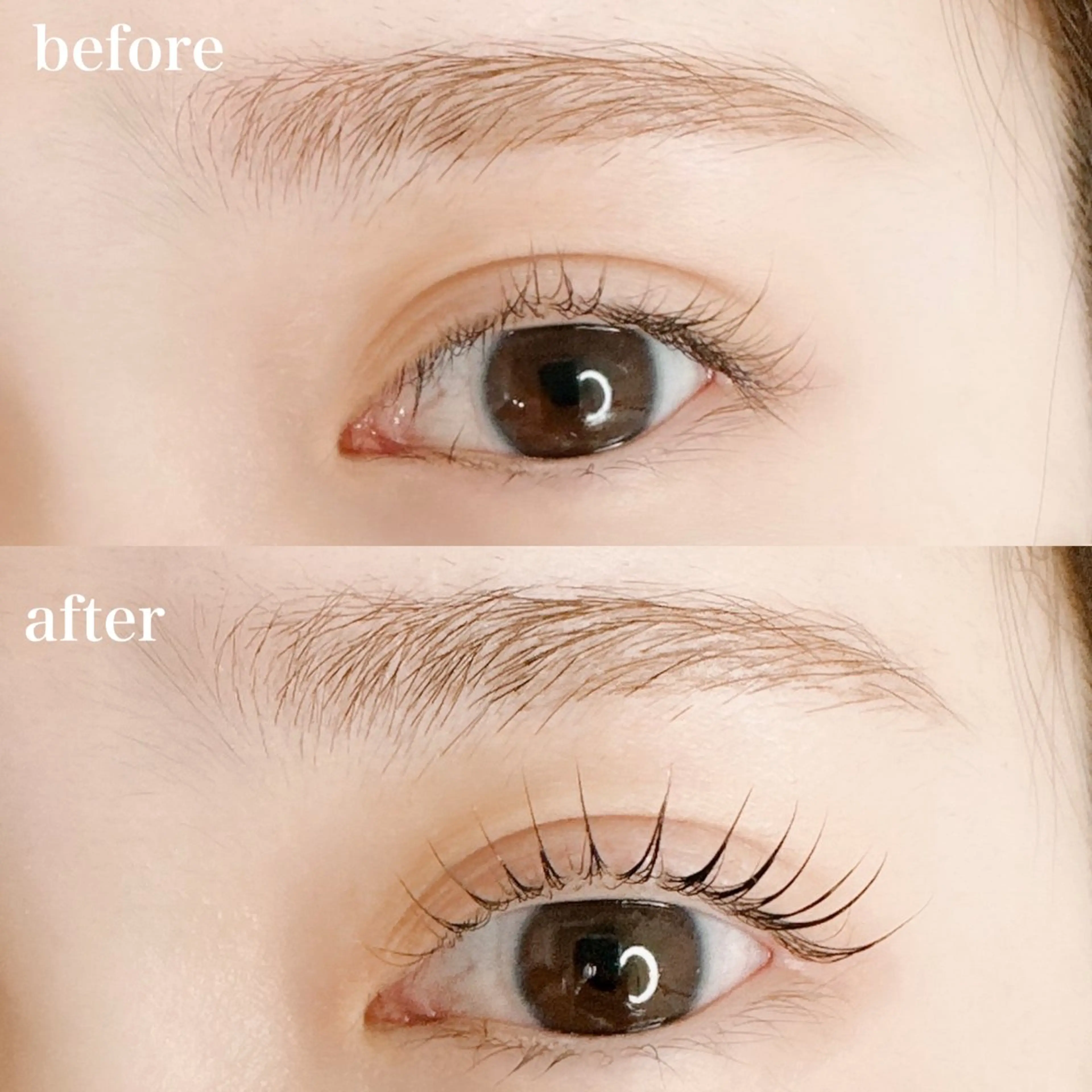 マツエク・マツパ 一重×まつ毛パーマ clair 宝塚南口のマツエク・マツパデザイン