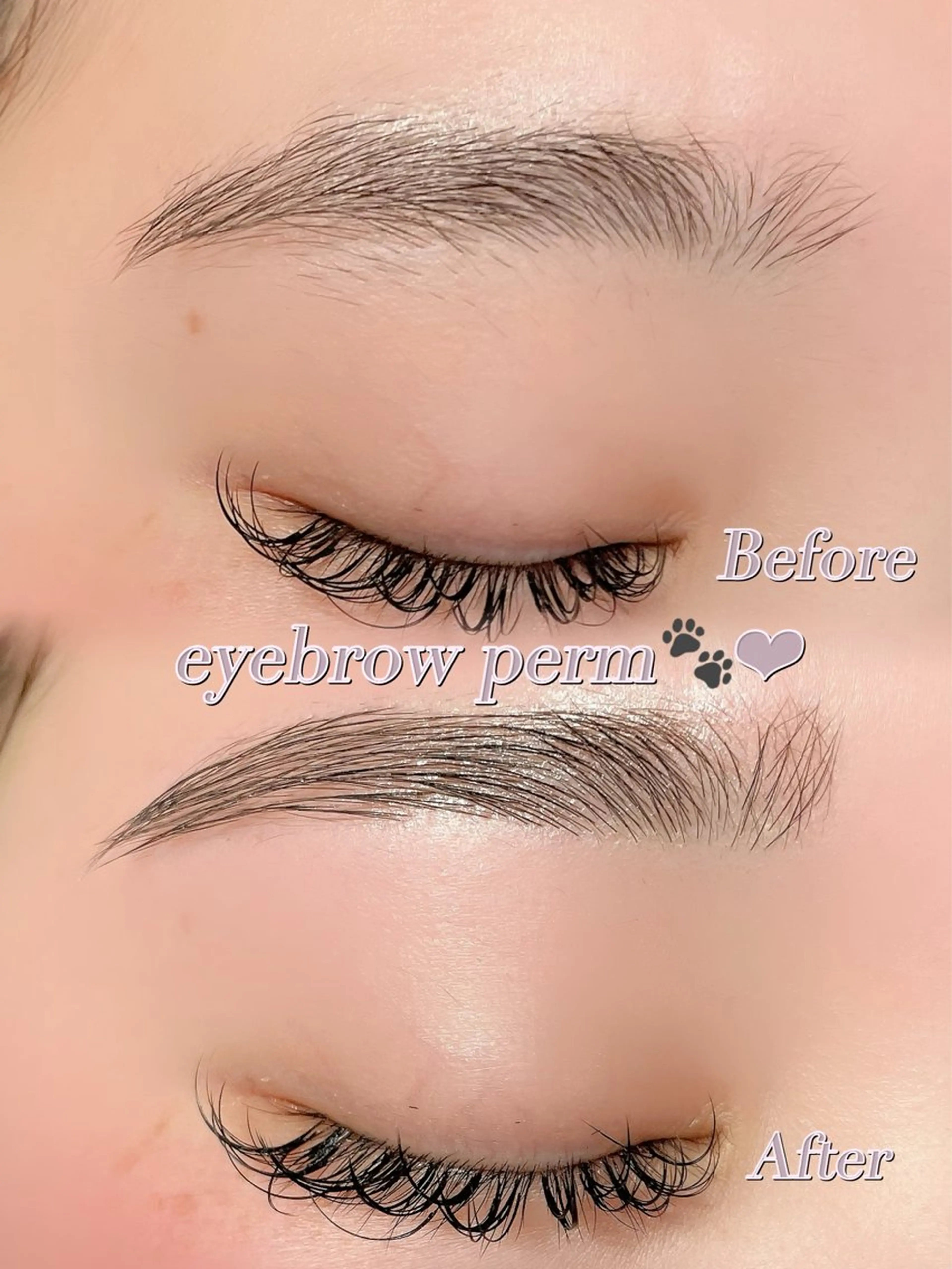 【平日限定】🫧‪‎🤍眉パーマ＋眉WAX🫧‪‎🤍※リクエスト予約限定の写真