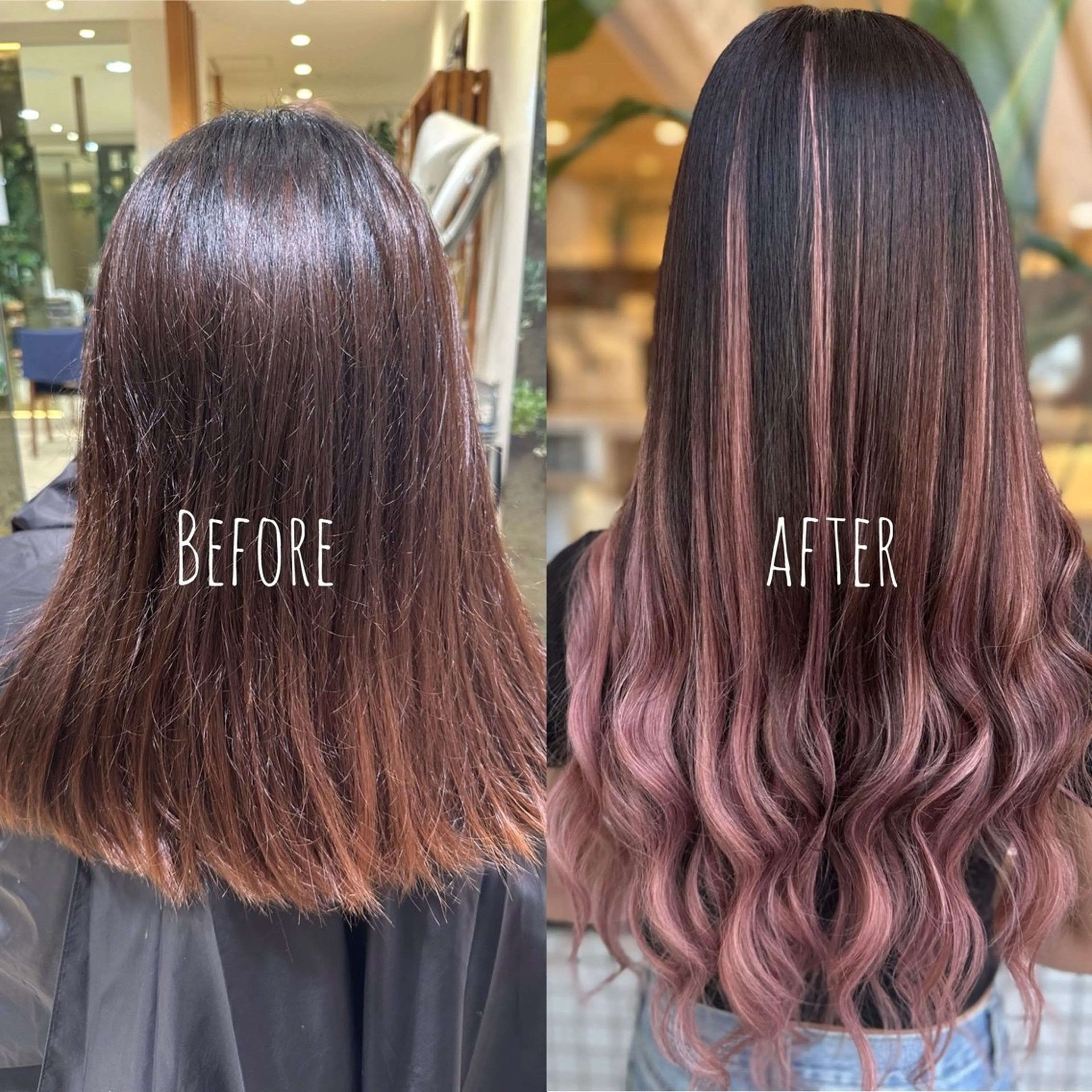 ロング シールエクステ エクステ カット エクステ ReHyd BEAUTÉ salon&store 心斎橋店所属・❤️MASAKO❤️ 🌸🩷エクステ🩷のヘアスタイル