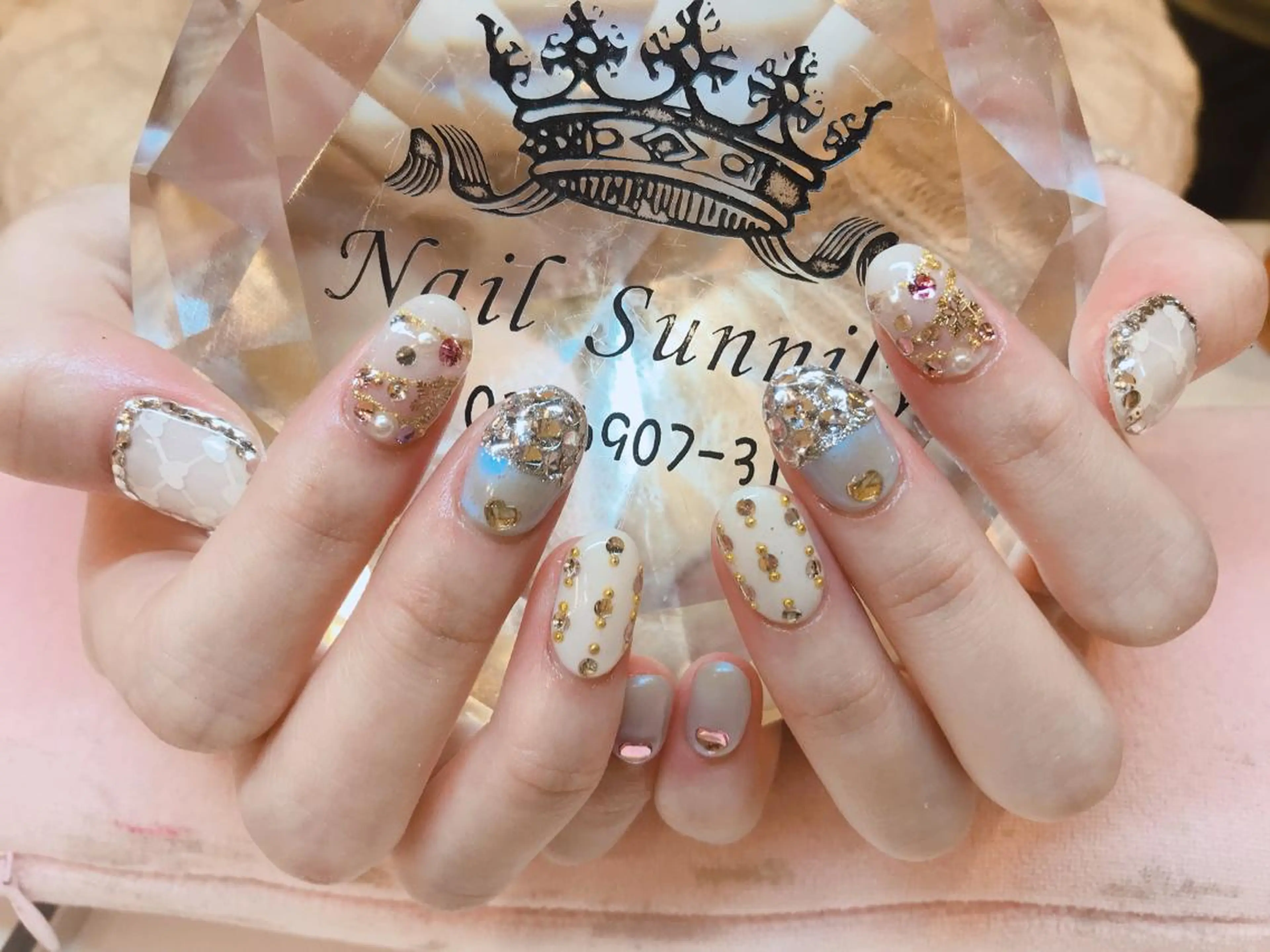 ネイル 長さだし専門店 M2 rikaのネイルデザイン