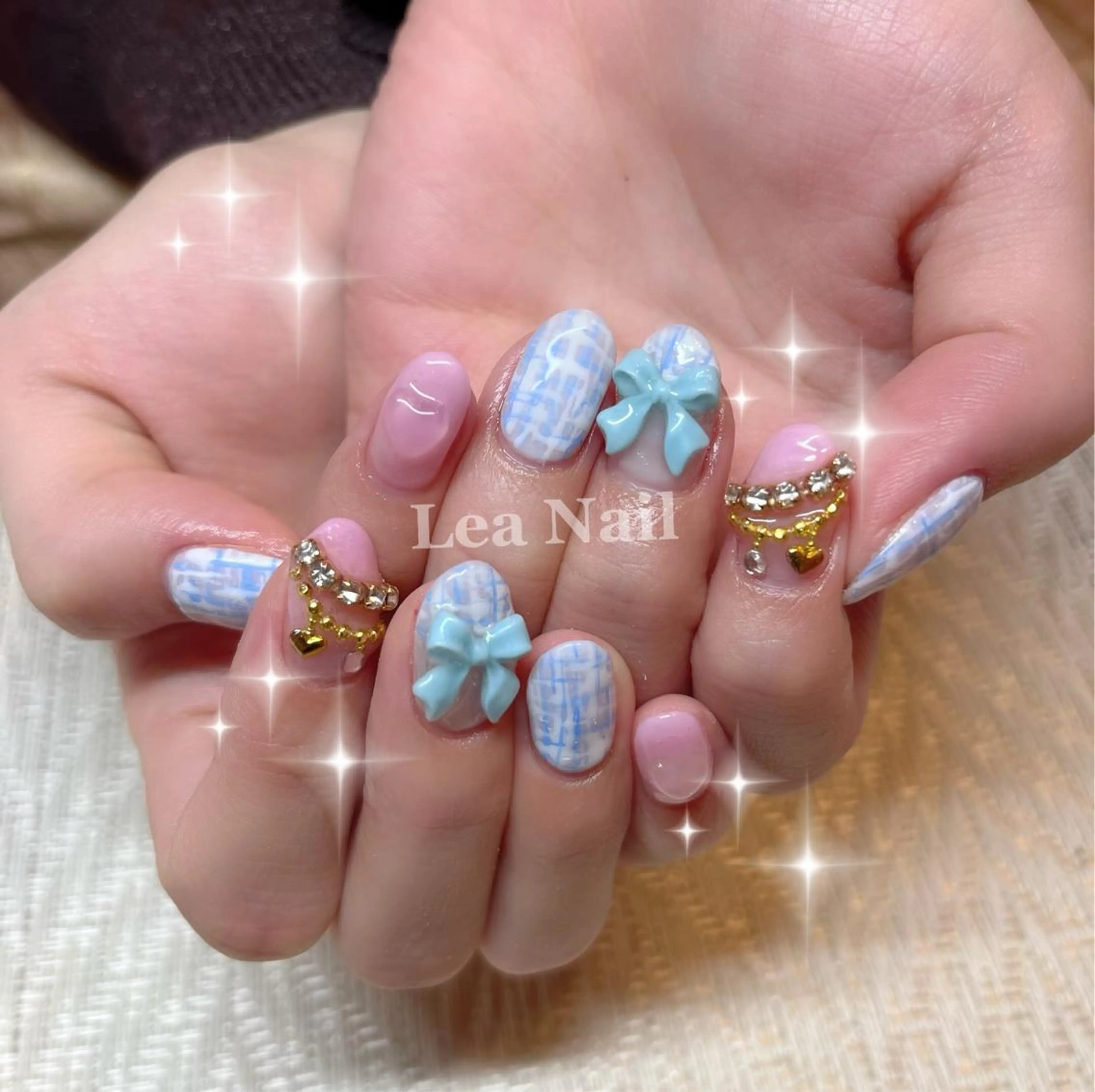 ネイル ハート Lea Nailのネイルデザイン