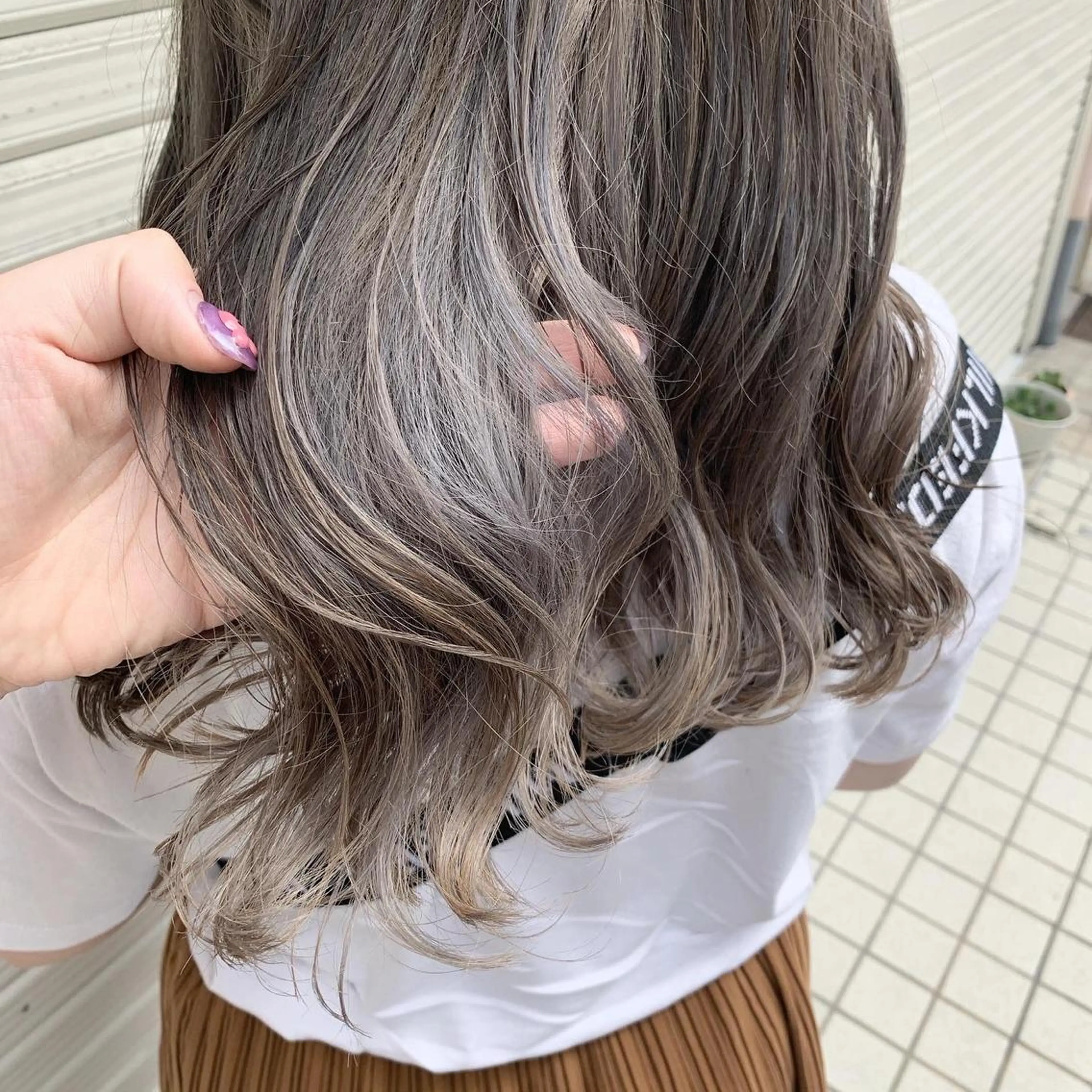 ロング カラー カット ヘアカラー トリートメント 枚方 tomee 🦋南部　しほ🦋のヘアスタイル