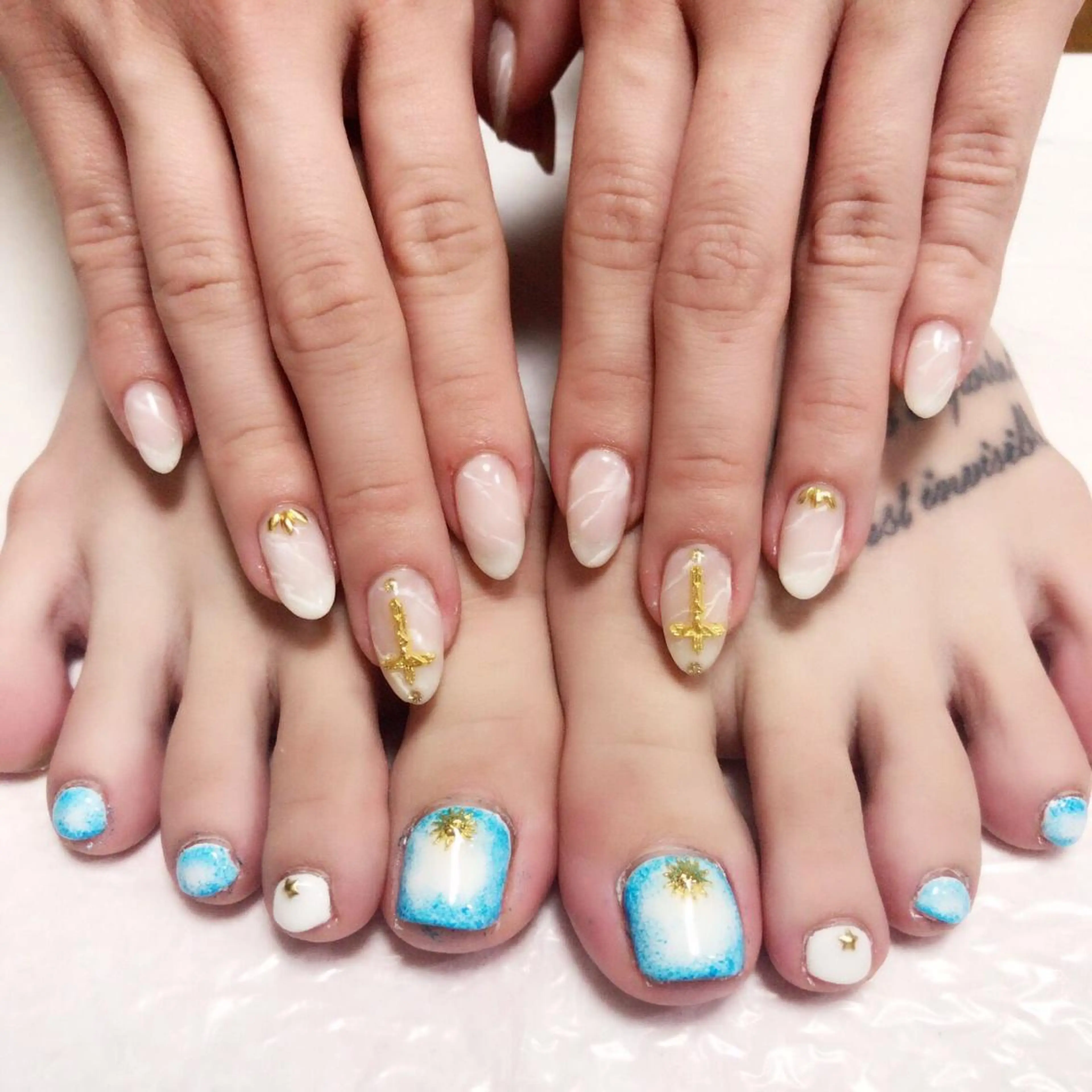 ネイル アートネイル フットネイル 安藤 Charlotteのネイルデザイン