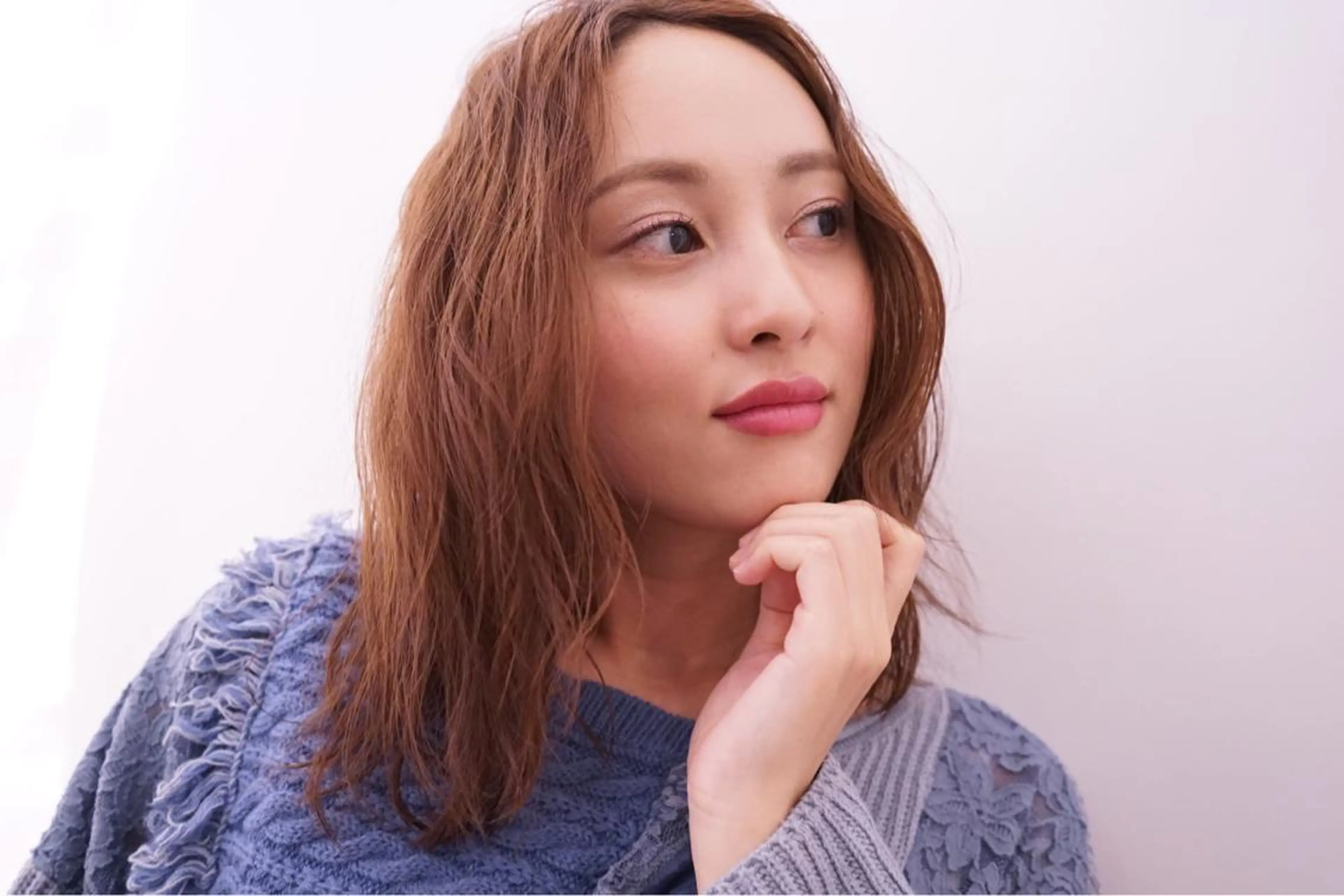 セミロング カラー パーマ ヘアアレンジ セミロングパーマ ベージュカラー ブラウンカラー ブラウンベージュ カット ヘアカラー 可愛いを作る神 ナオヒロのヘアスタイル