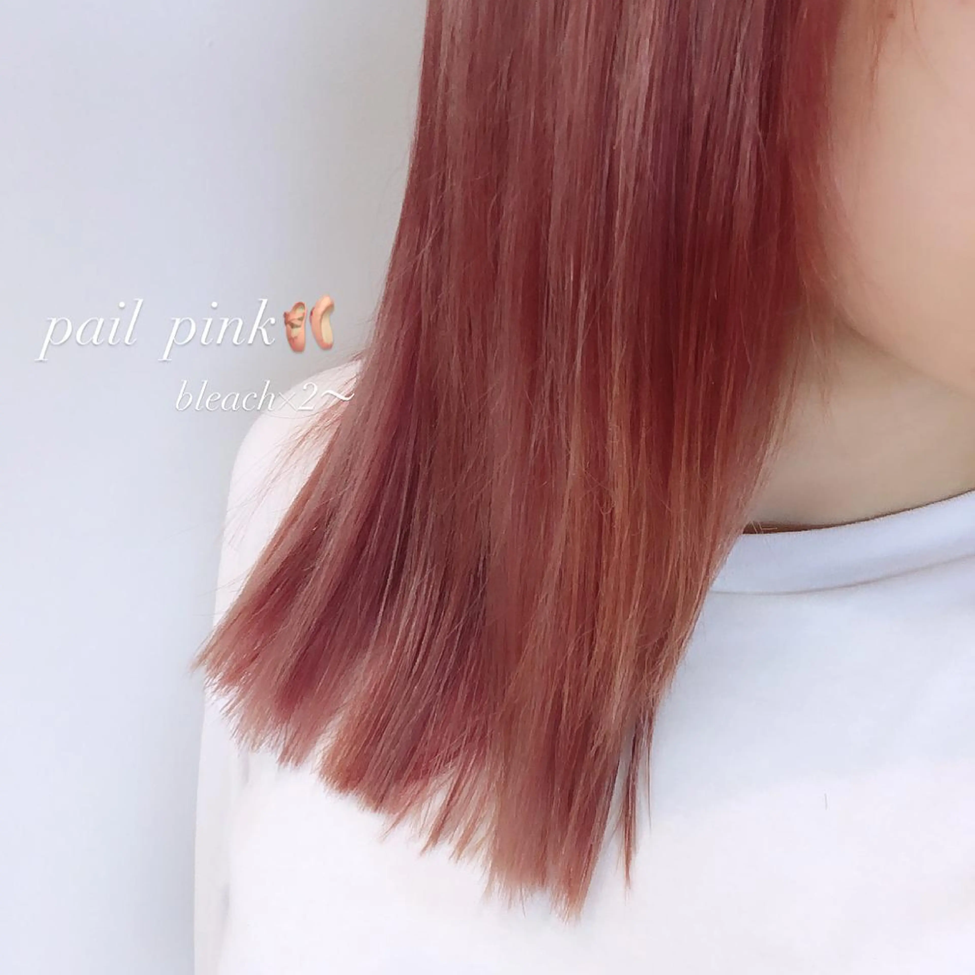 ミディアム カラー ブリーチ レイヤーカット🎀 kanaのヘアスタイル