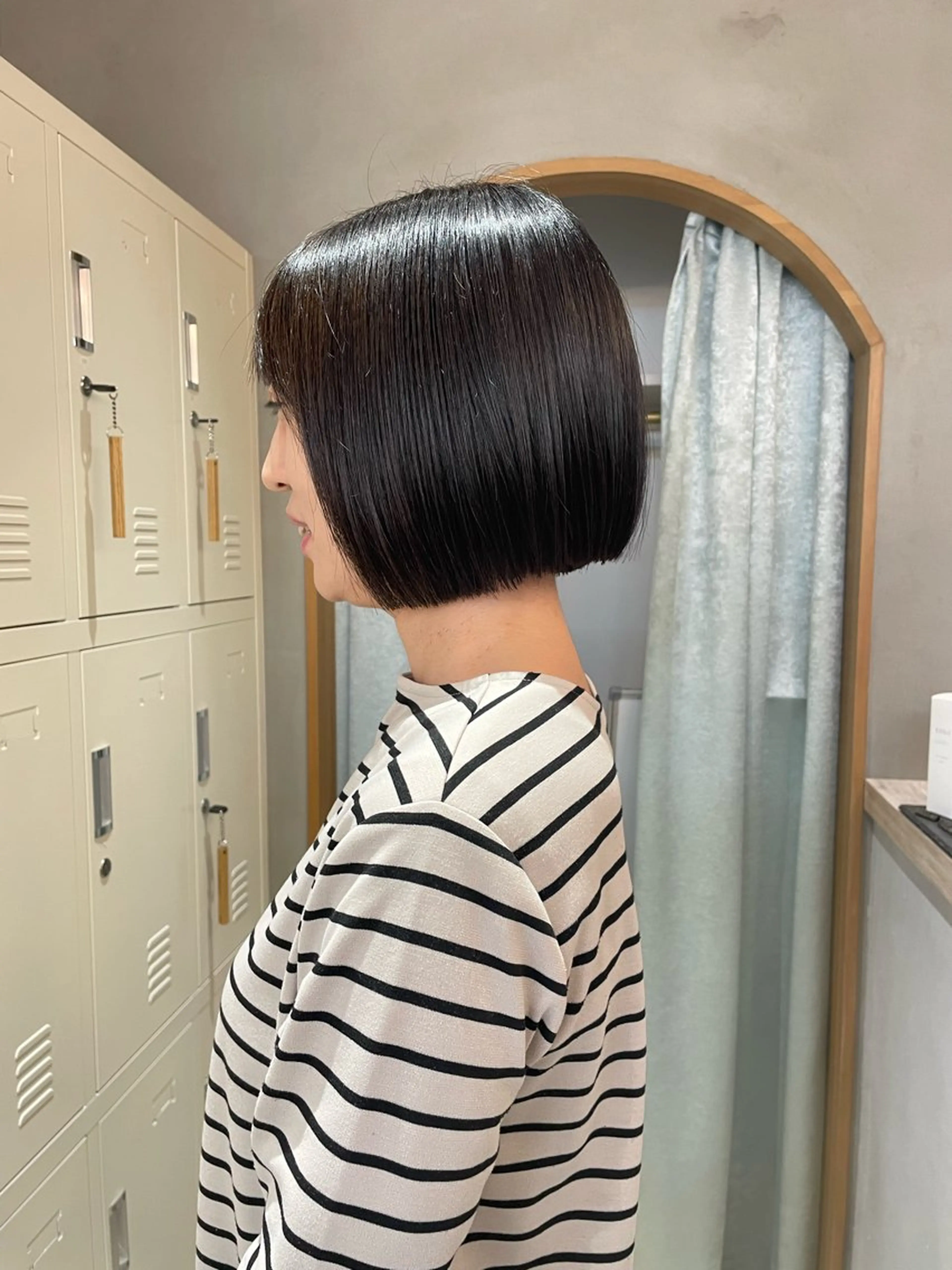 ショート オリーブベージュ/シ ョートボブたまき🧡のヘアスタイル