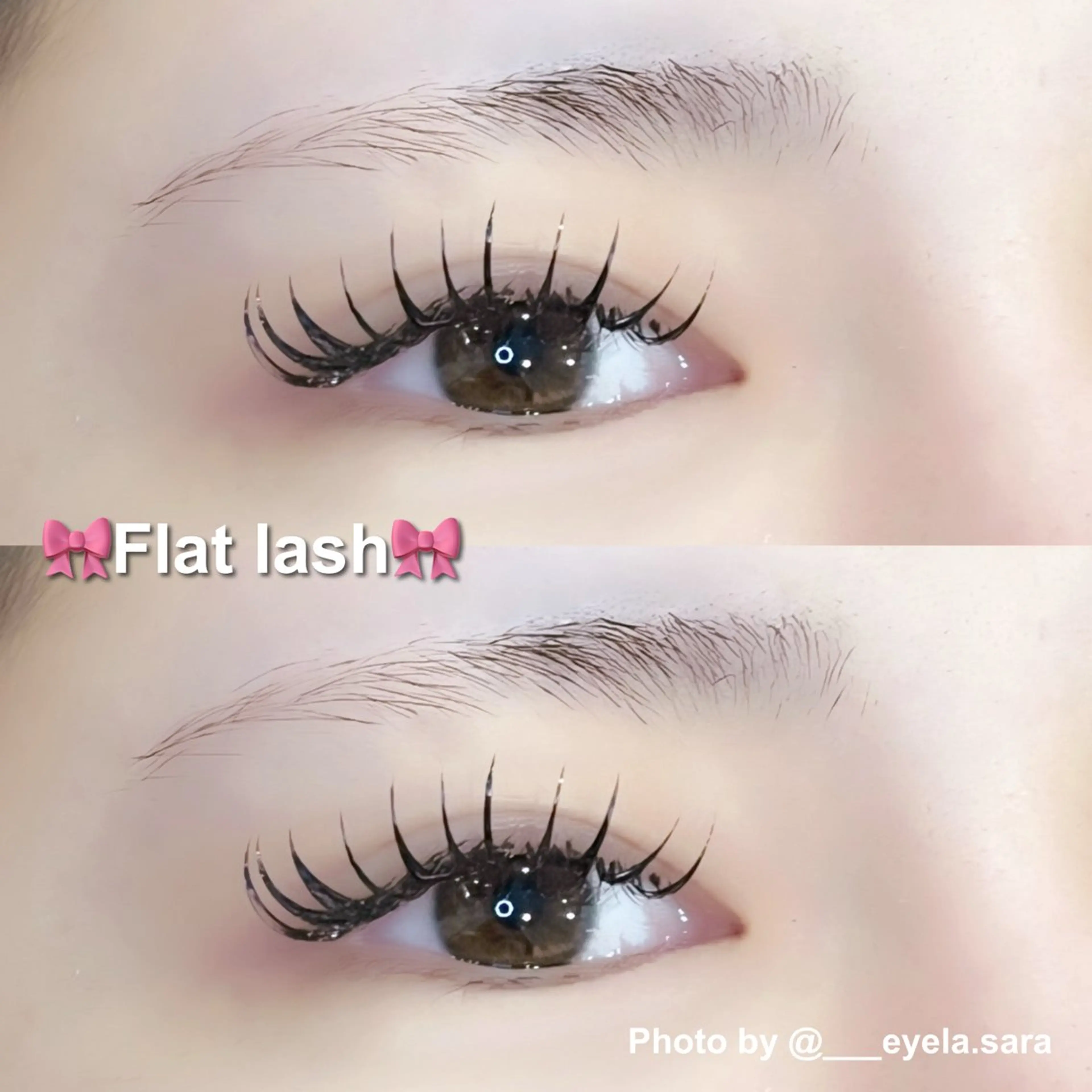 マツエク・マツパ フラットラッシュ EYELA所沢店 saraのマツエク・マツパデザイン