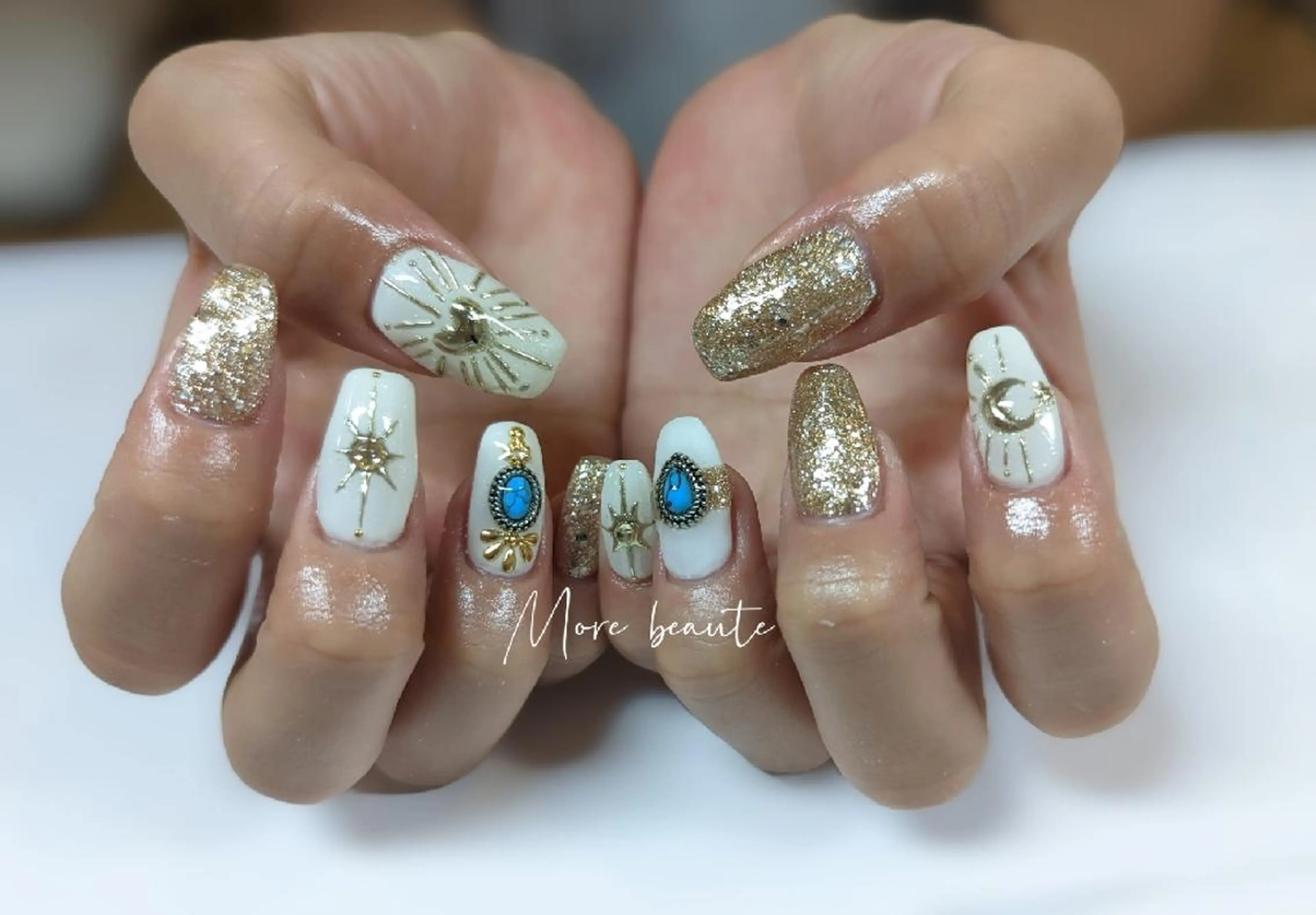 ネイル ハンドネイル I LOVE ME  NAIL.｡.:*♡のネイルデザイン