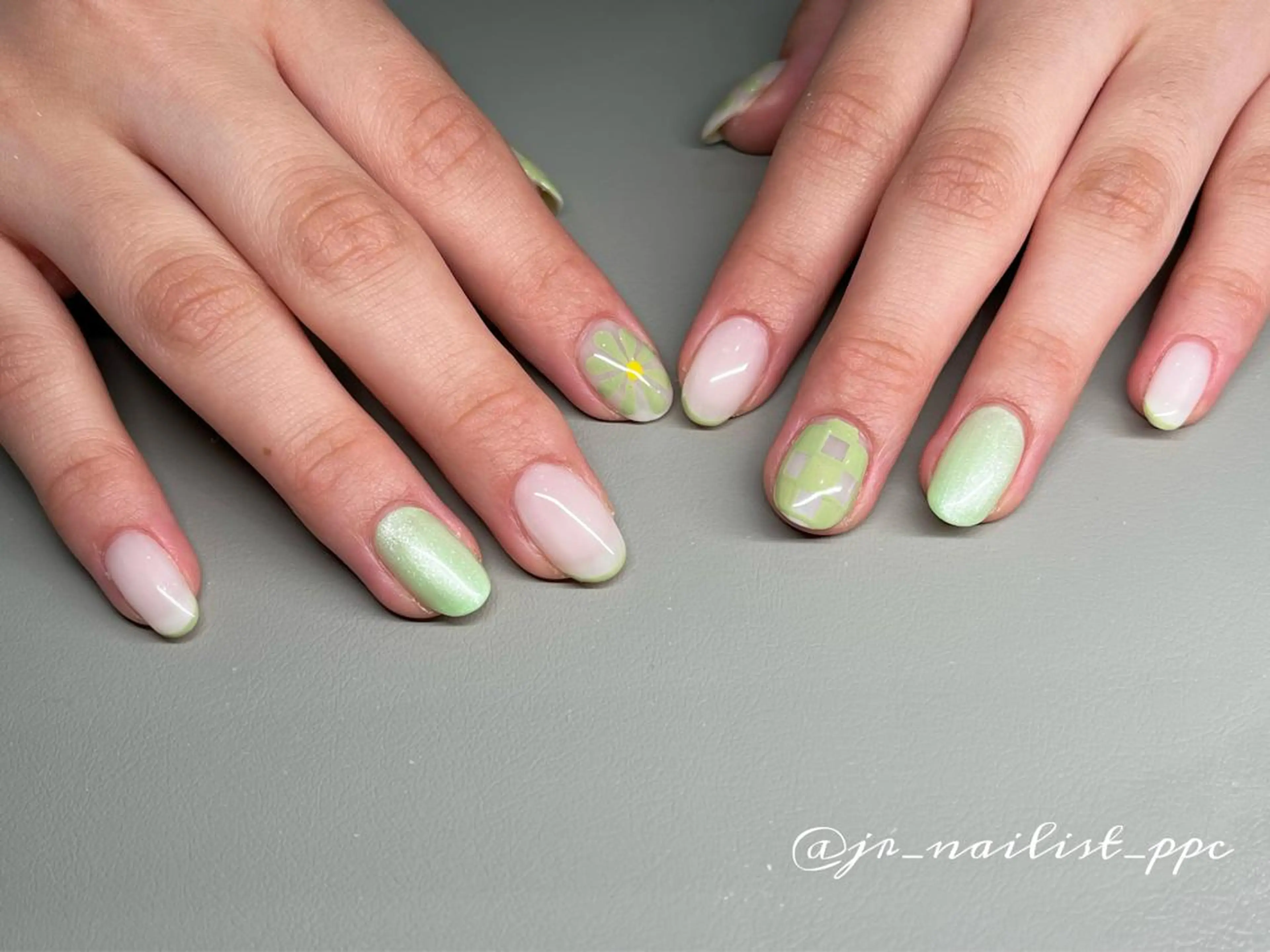 ネイル 持ち込み 悦田joieange 京橋店のネイルデザイン