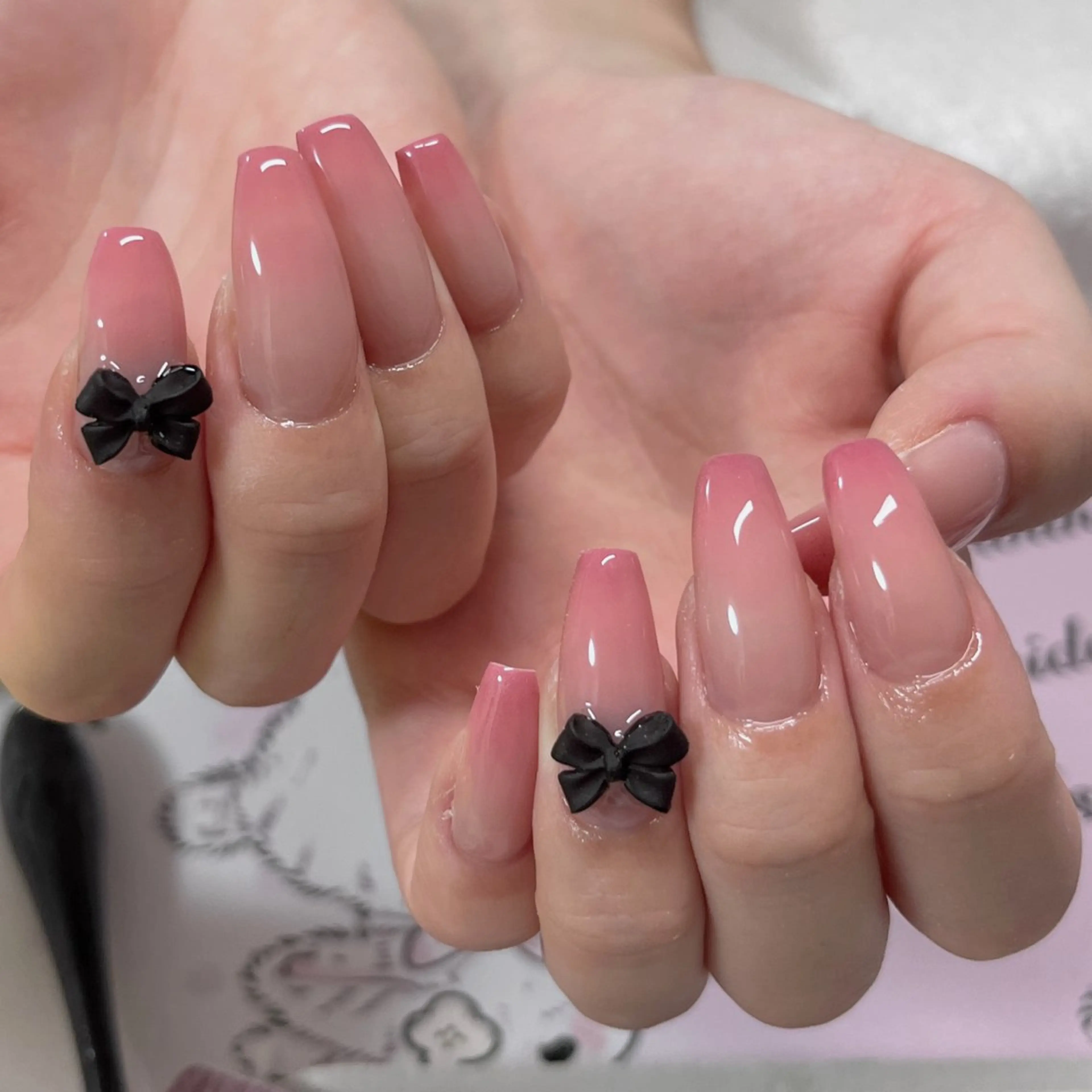 ネイル 持ち込み ニュアンスネイル ハンドネイル はなネイル所属・R_nail xixiのネイルデザイン
