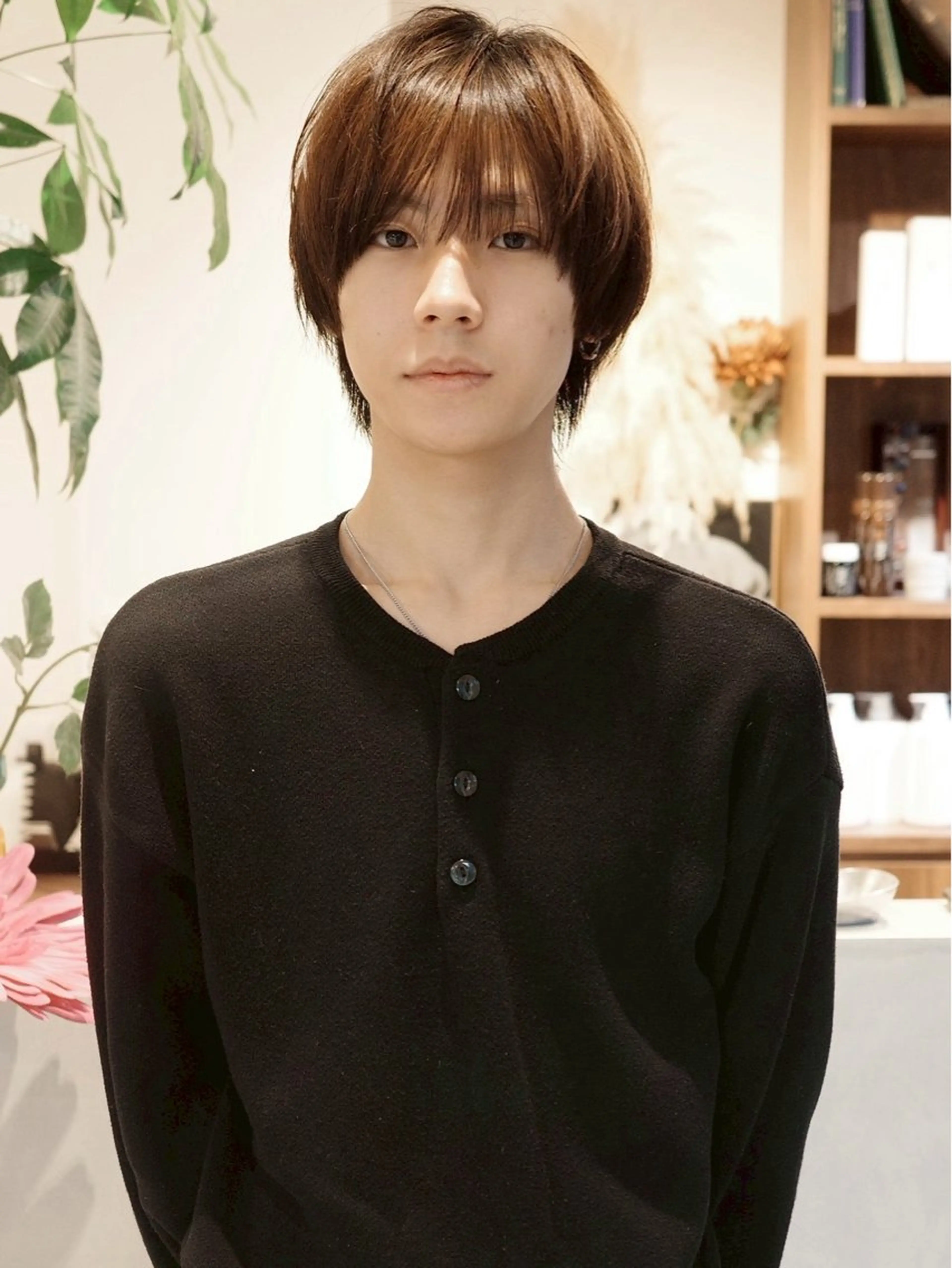 ショート メンズ カット (h)wim ウィムのヘアスタイル