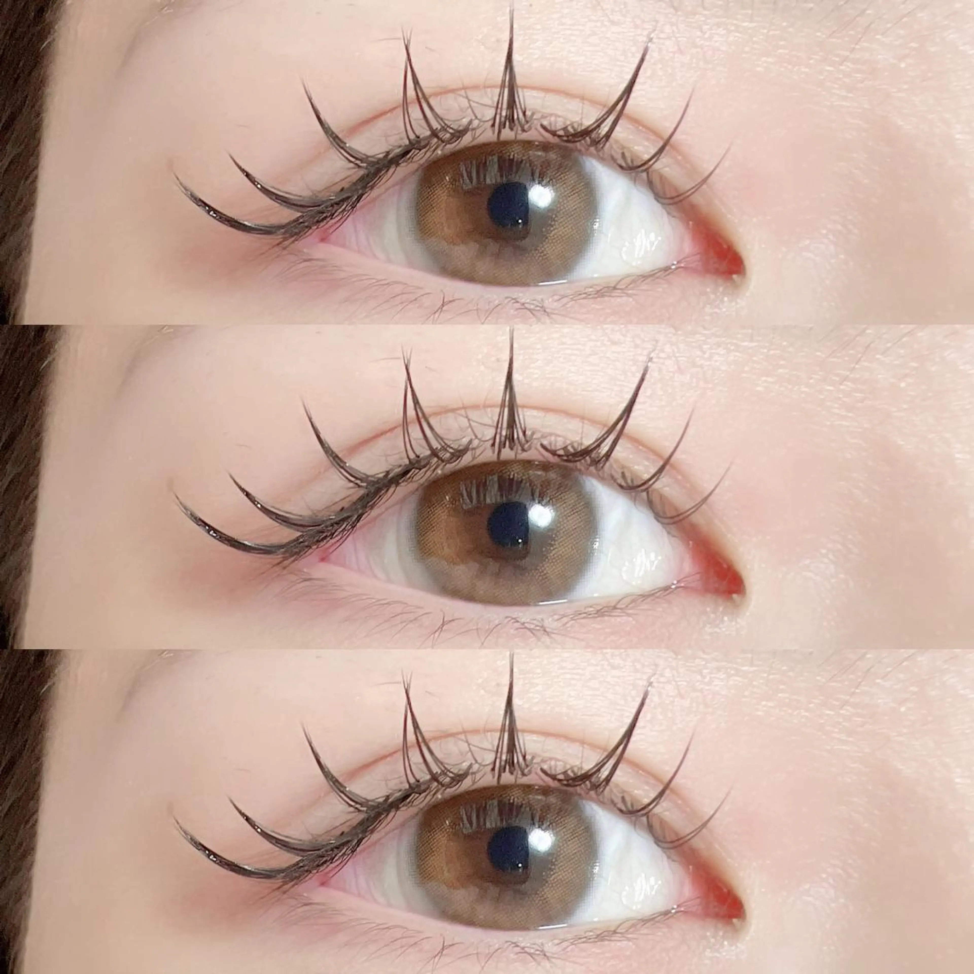 マツエク・マツパ マツエク 【那覇/束感まつ毛】 ｷｬﾒﾙのマツエク・マツパデザイン