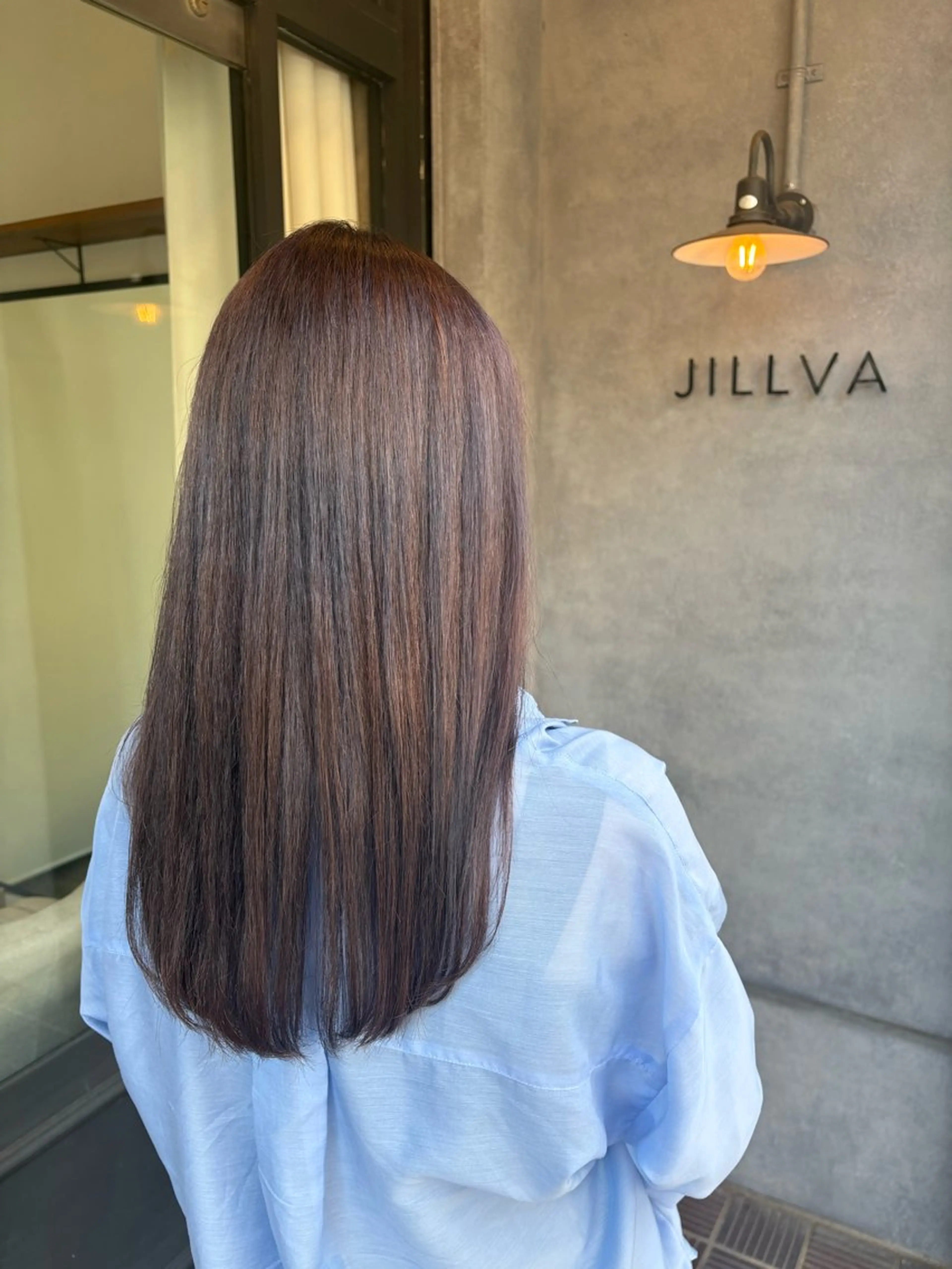 💙✨【縮毛矯正＋カラー】の写真