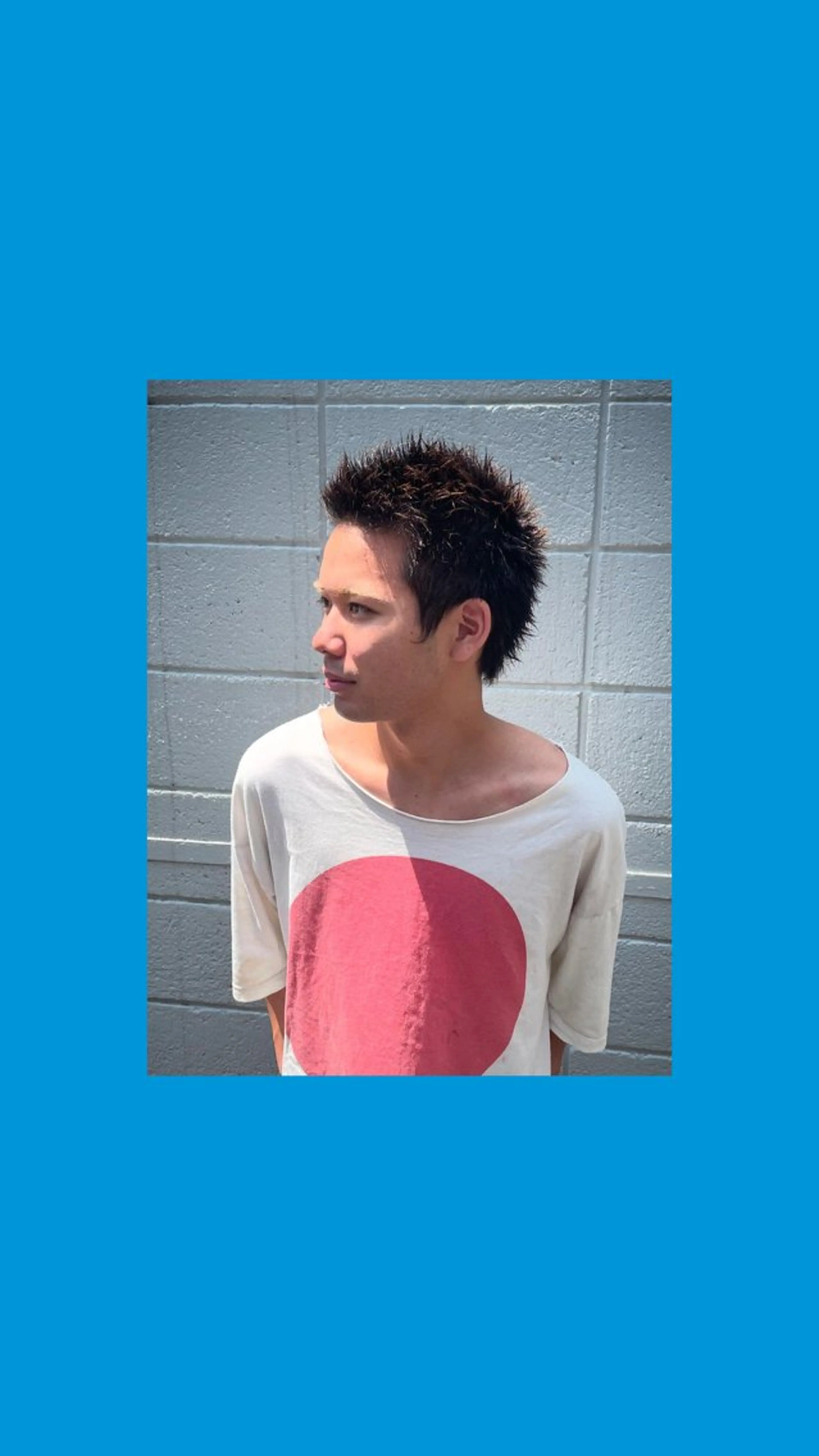 ショート メンズ スパイキーショート ショートヘア Guru's Cut & Stand所属・ナルケ トモヤのヘアスタイル