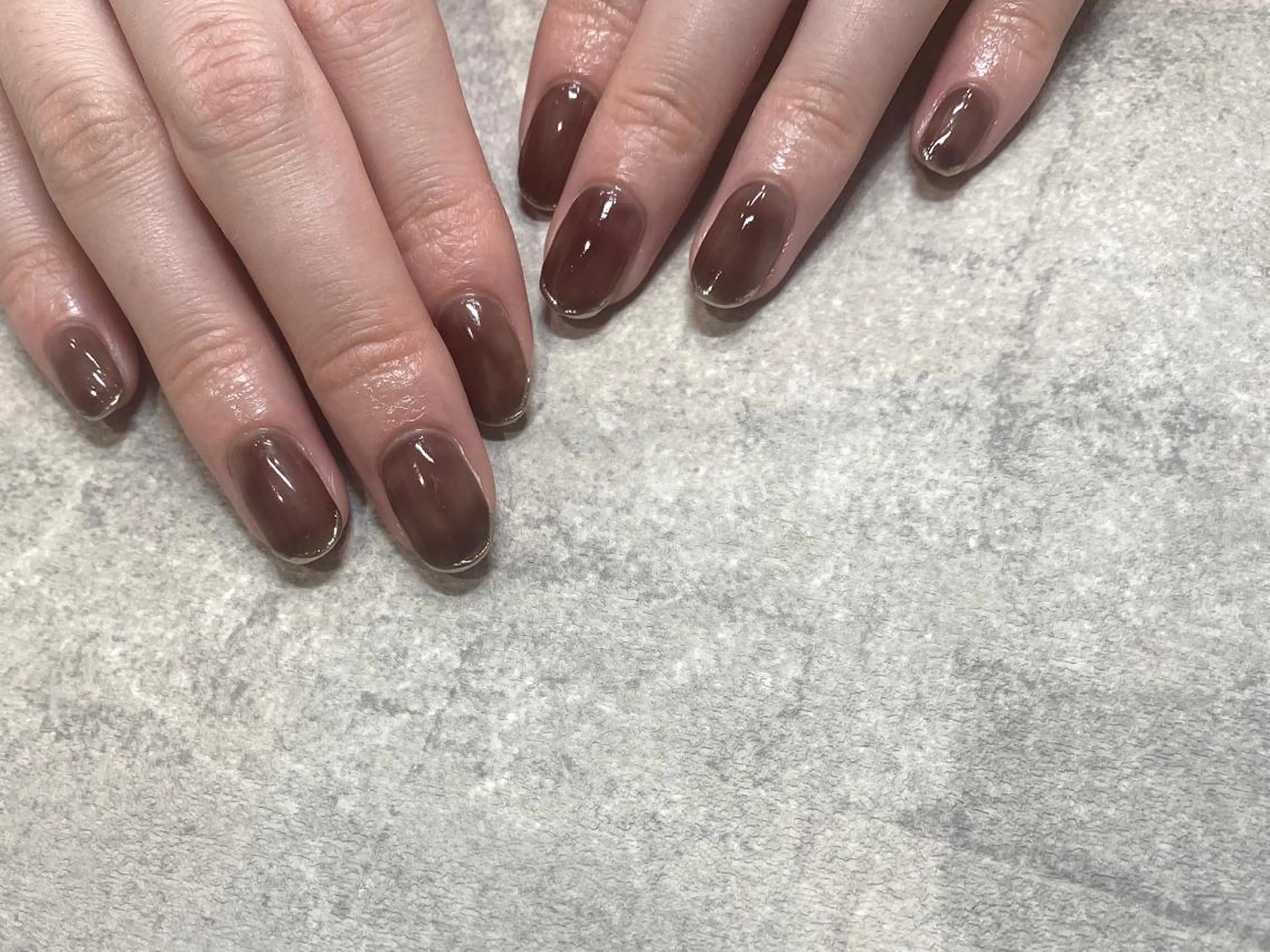 ネイル ハンドネイル NINEnami ニュアンスネイルのネイルデザイン