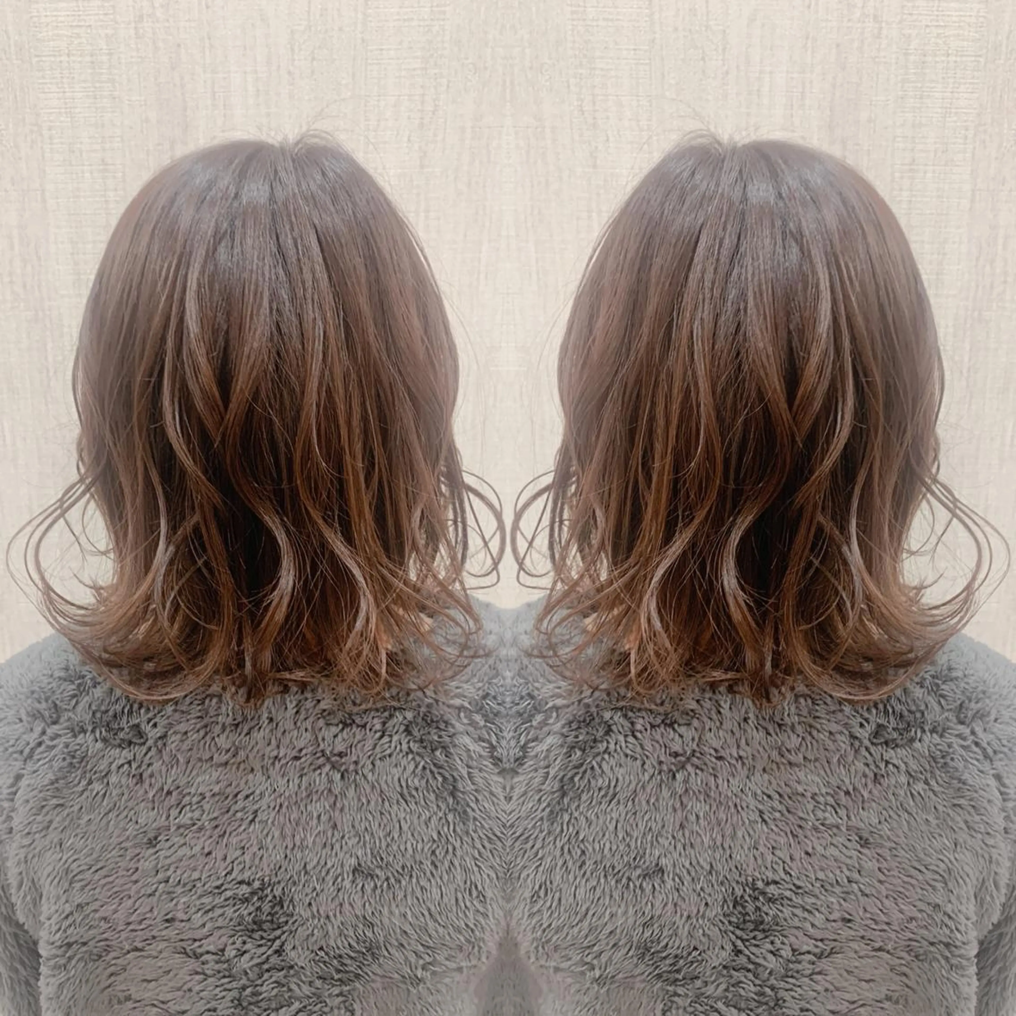 ミディアム カラー カット ヘアカラー トリートメント 髪質改善/縮毛矯正/ 韓国ヘア/店長敦士のヘアスタイル