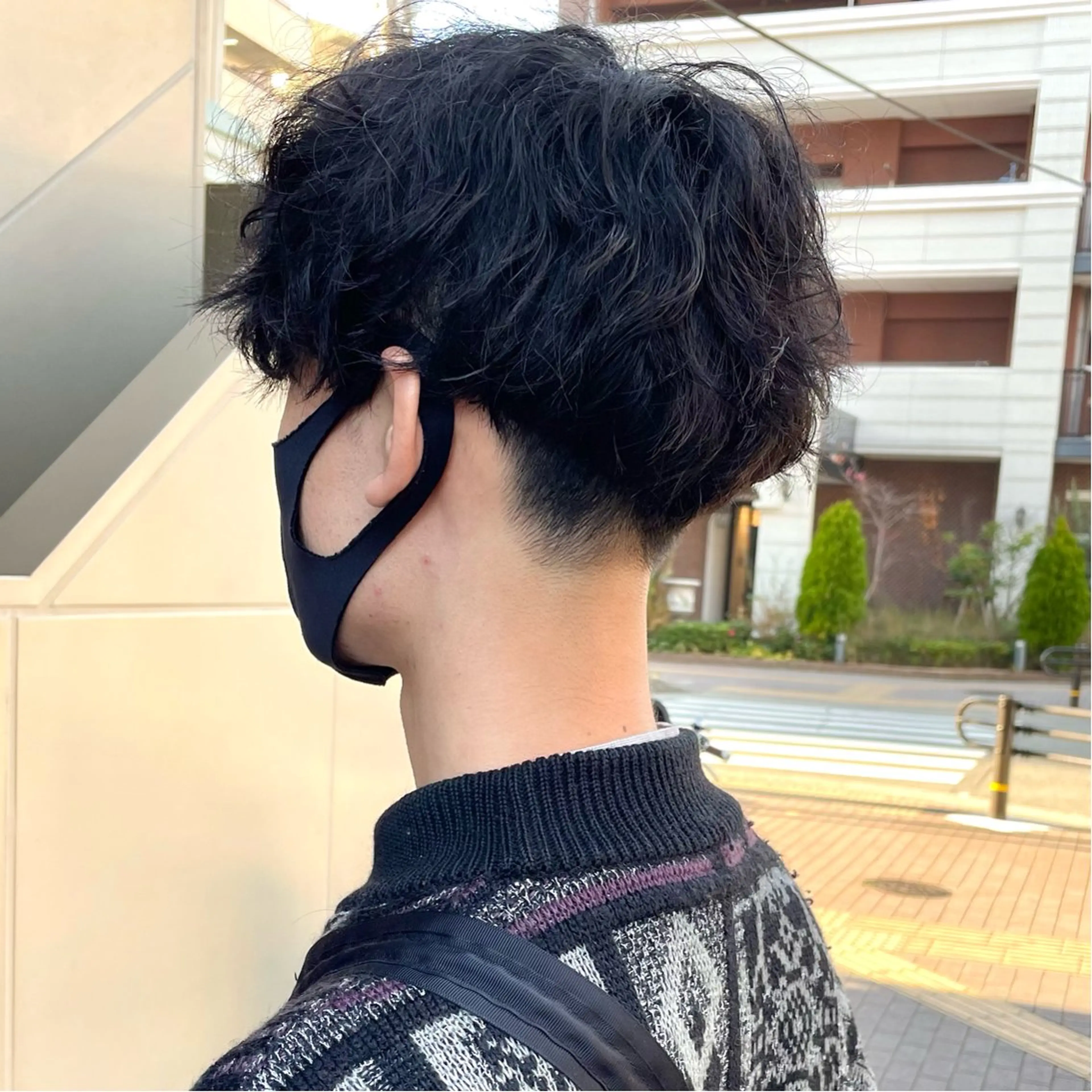 メンズ マッシュ メンズパーマ 鈴木 美穂のヘアスタイル