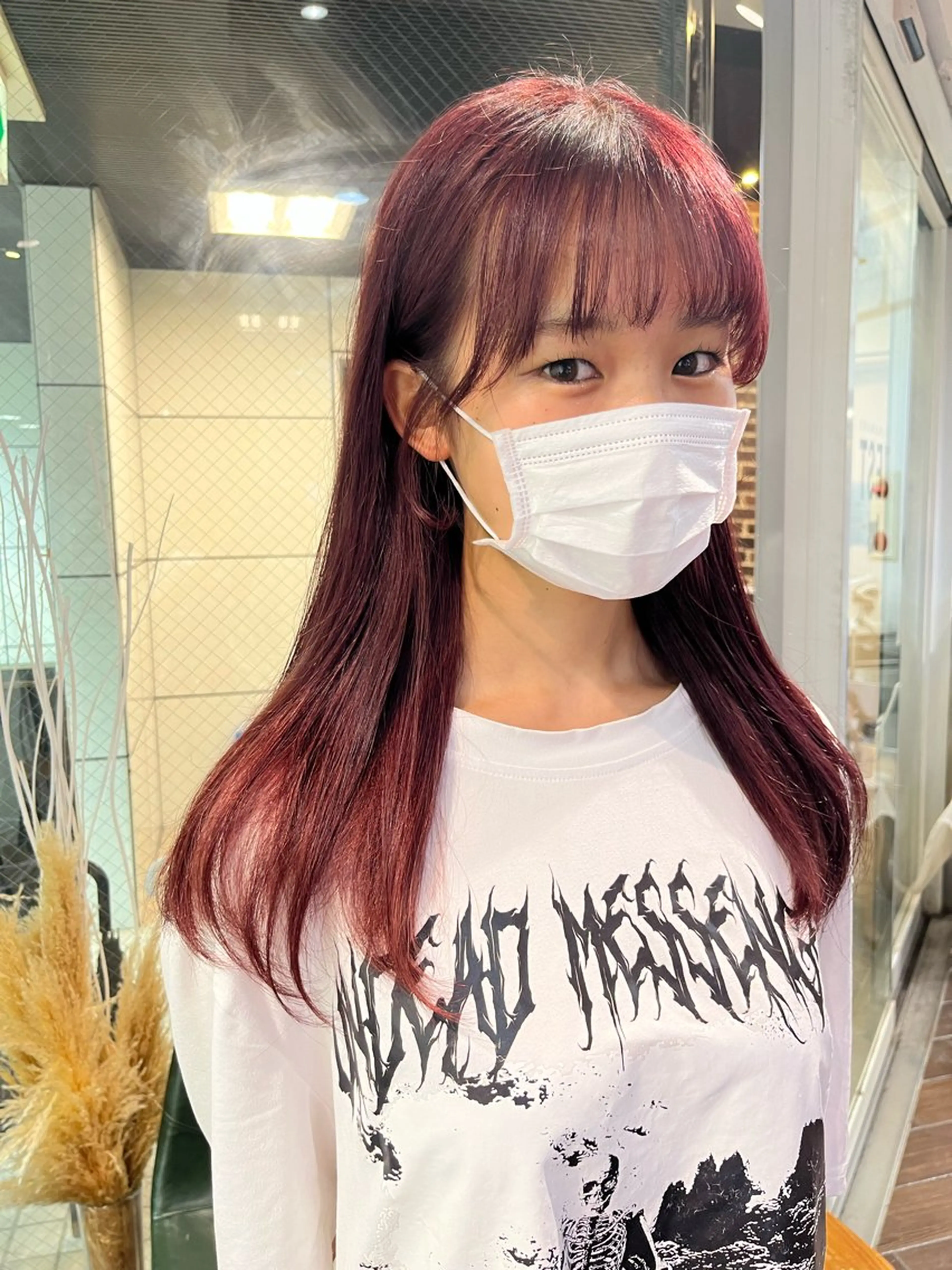 セミロング 韓国風カラー 学生 髪質改善 韓国風ヘア トリートメント メンズスタイル Hitomi🐶のヘアスタイル