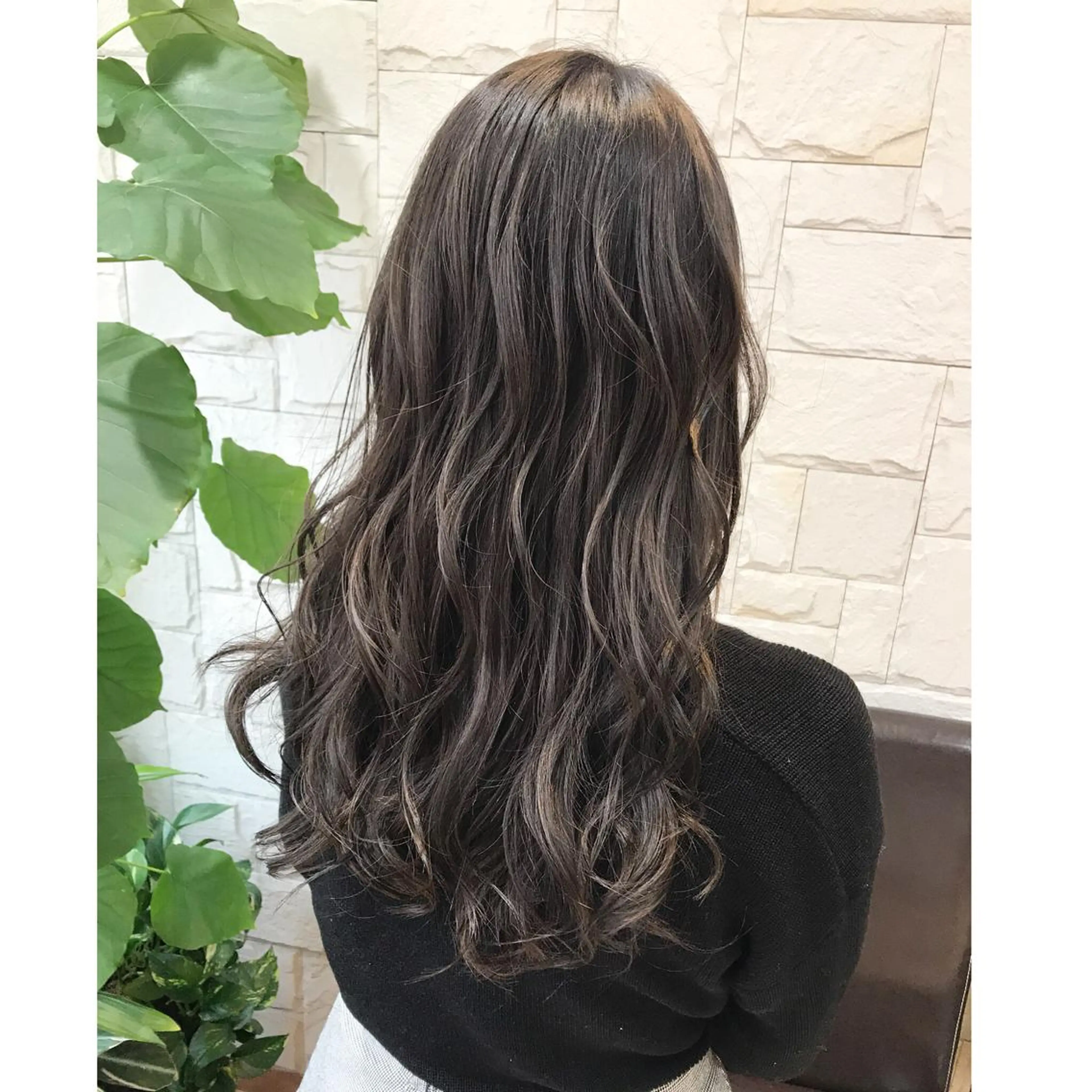 ロング カラー 髪質改善 艶髪🔵ﾌｾﾅｵﾔのヘアスタイル